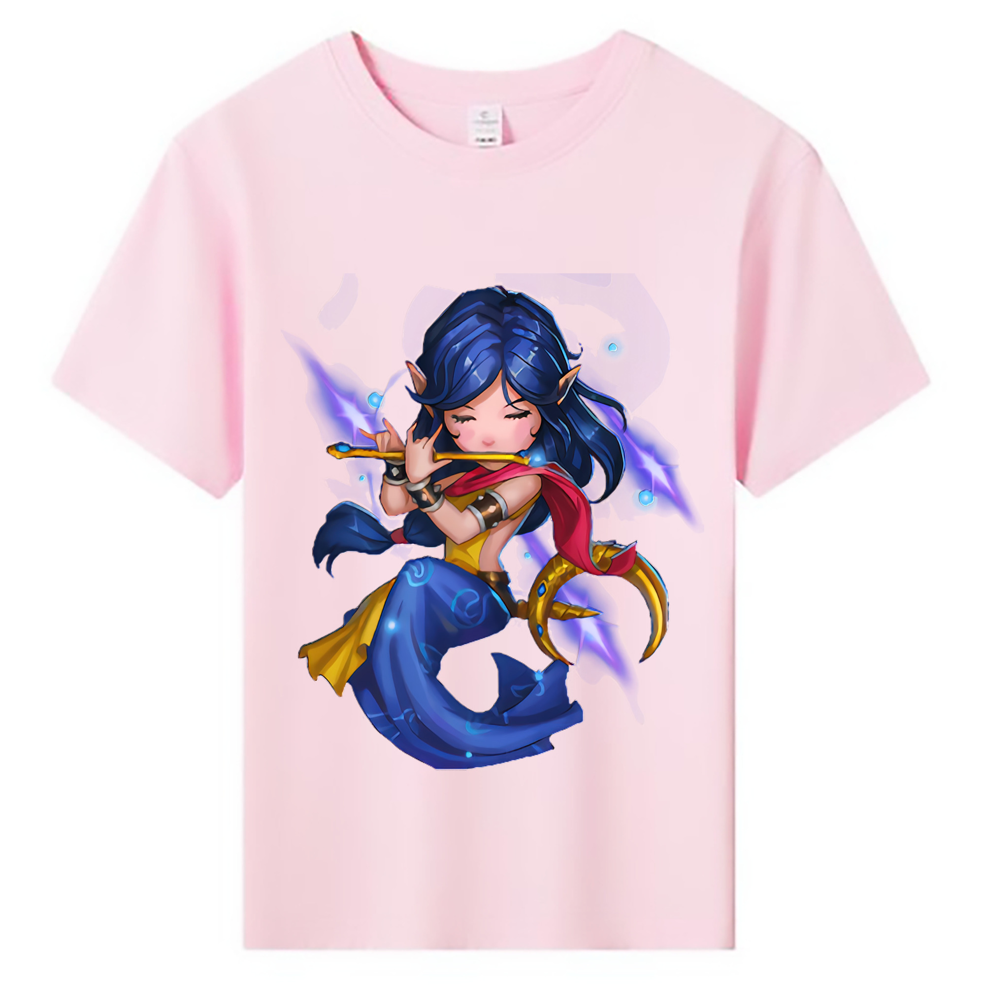 （画像用） リーグ・オブ・レジェンド League of Legends LOL 綿100％キッズTシャツ（フロントプリント）
