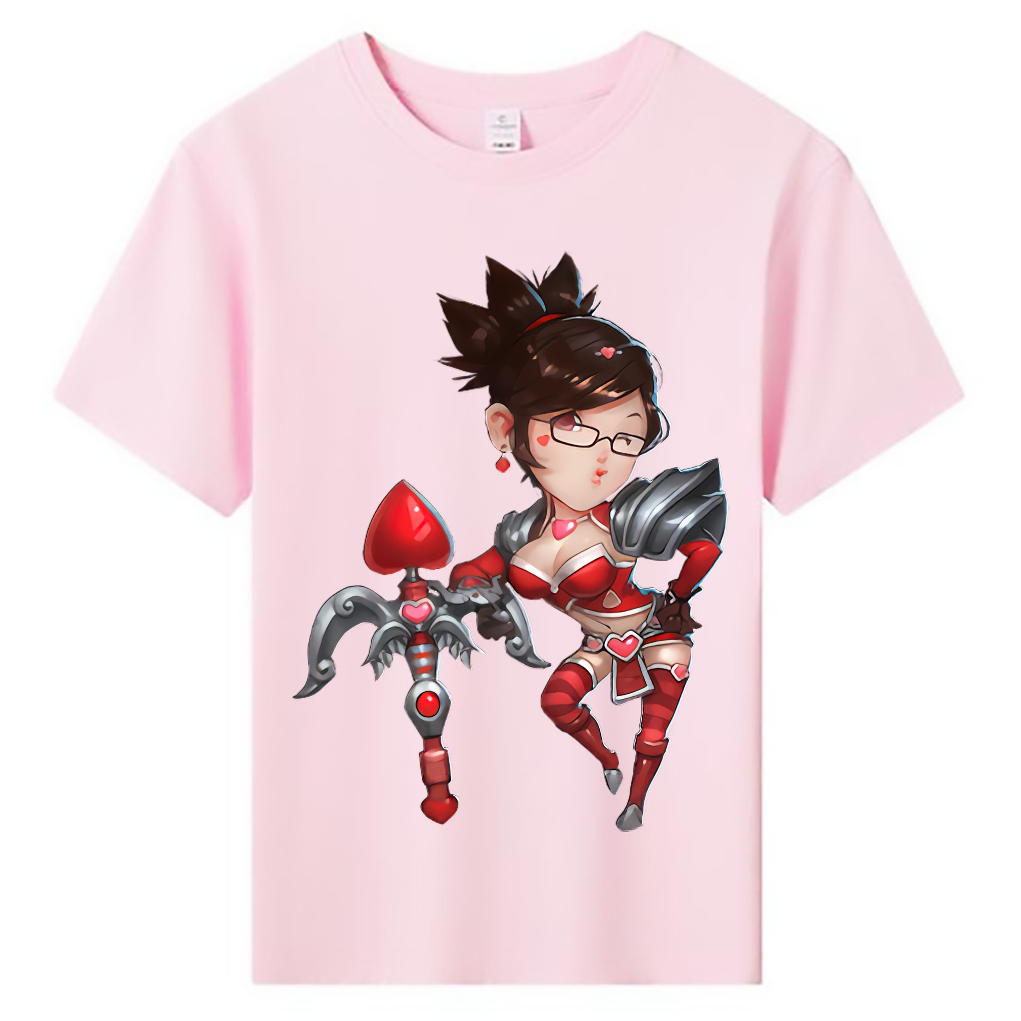 （画像用） リーグ・オブ・レジェンド League of Legends LOL 綿100％キッズTシャツ（フロントプリント）