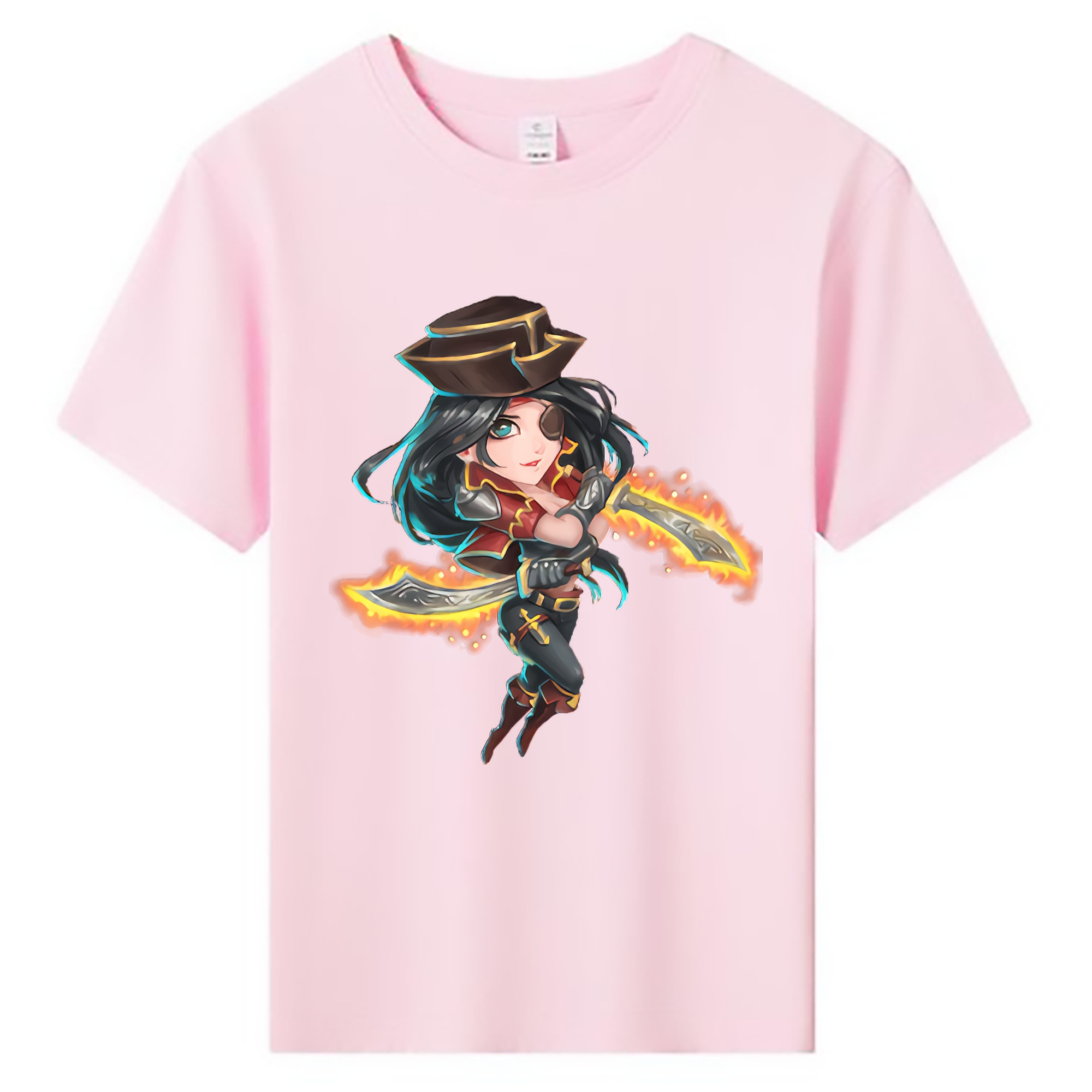 （画像用） リーグ・オブ・レジェンド League of Legends LOL 綿100％キッズTシャツ（フロントプリント）