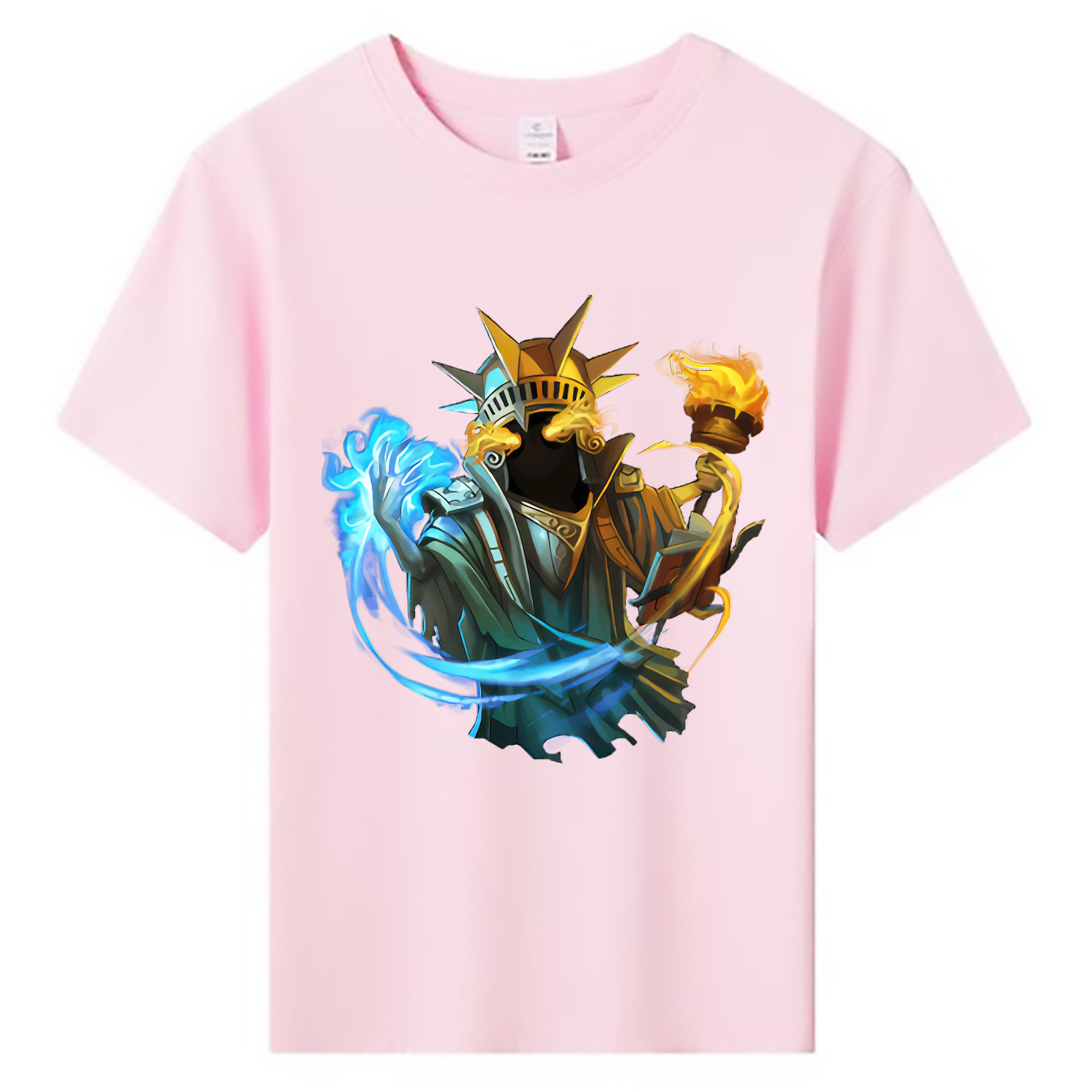 （画像用） リーグ・オブ・レジェンド League of Legends LOL 綿100％キッズTシャツ（フロントプリント）
