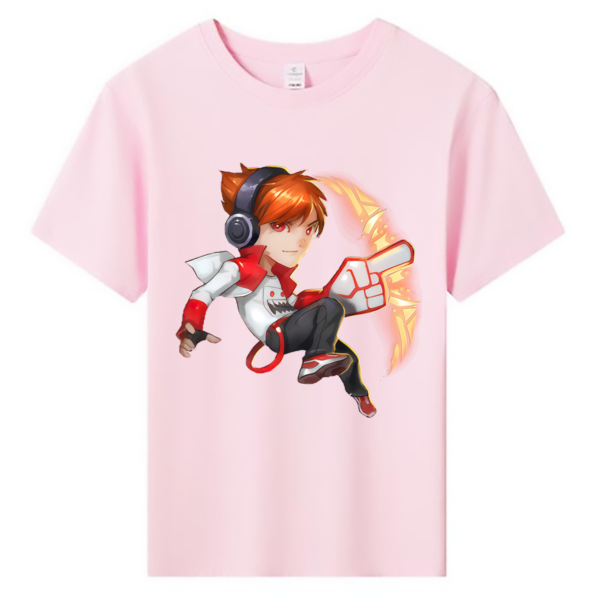 （画像用） リーグ・オブ・レジェンド League of Legends LOL 綿100％キッズTシャツ（フロントプリント）