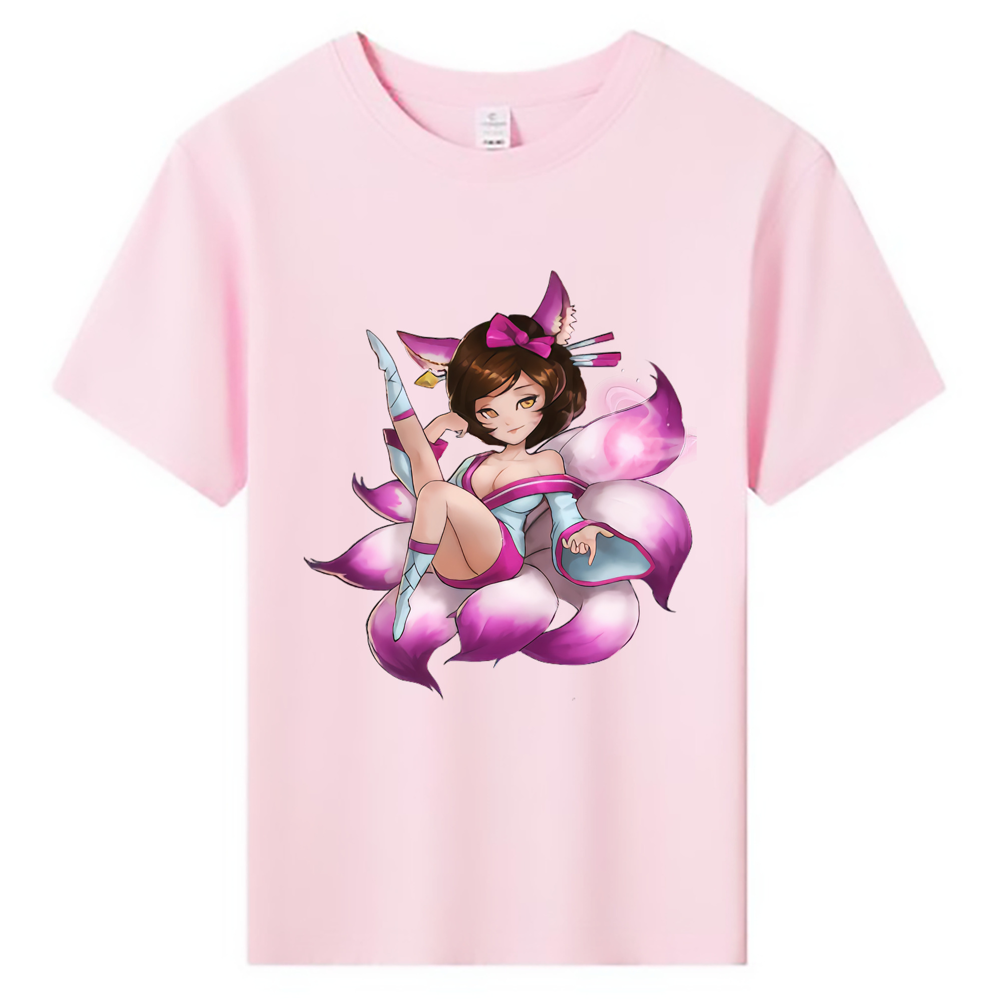 （画像用） リーグ・オブ・レジェンド League of Legends LOL 綿100％キッズTシャツ（フロントプリント）
