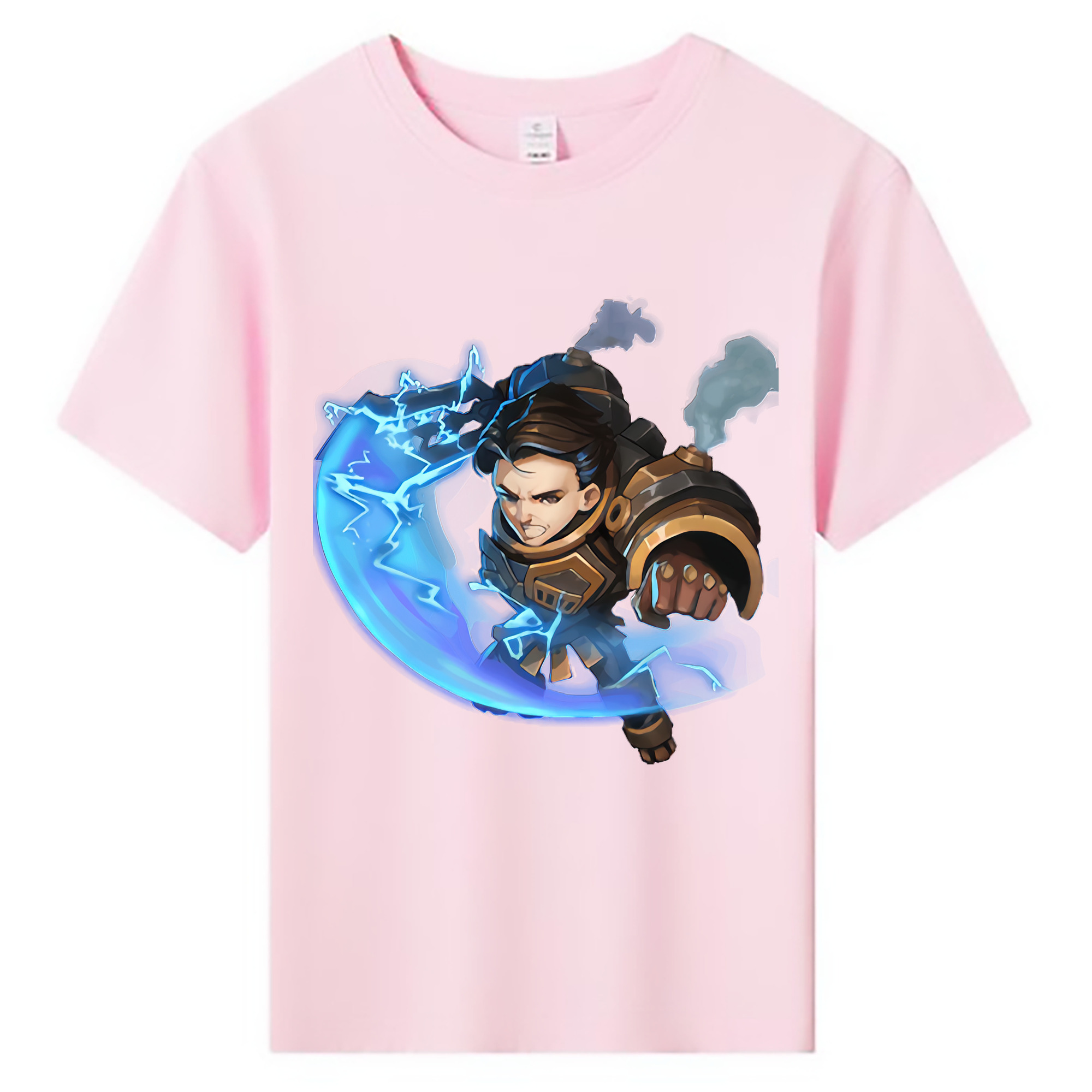 （画像用） リーグ・オブ・レジェンド League of Legends LOL 綿100％キッズTシャツ（フロントプリント）