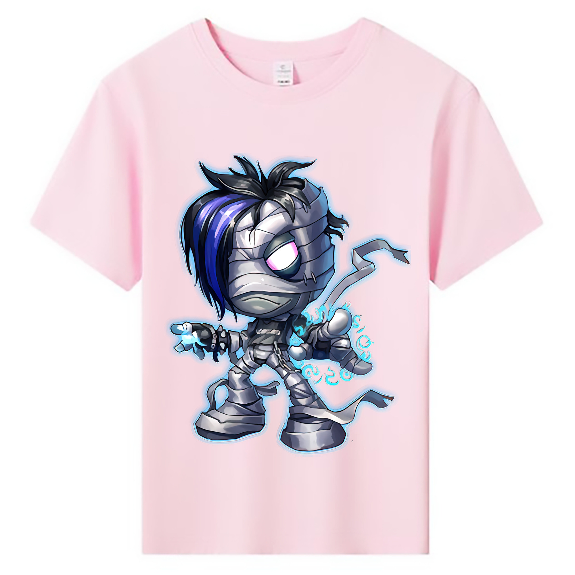 （画像用） リーグ・オブ・レジェンド League of Legends LOL 綿100％キッズTシャツ（フロントプリント）