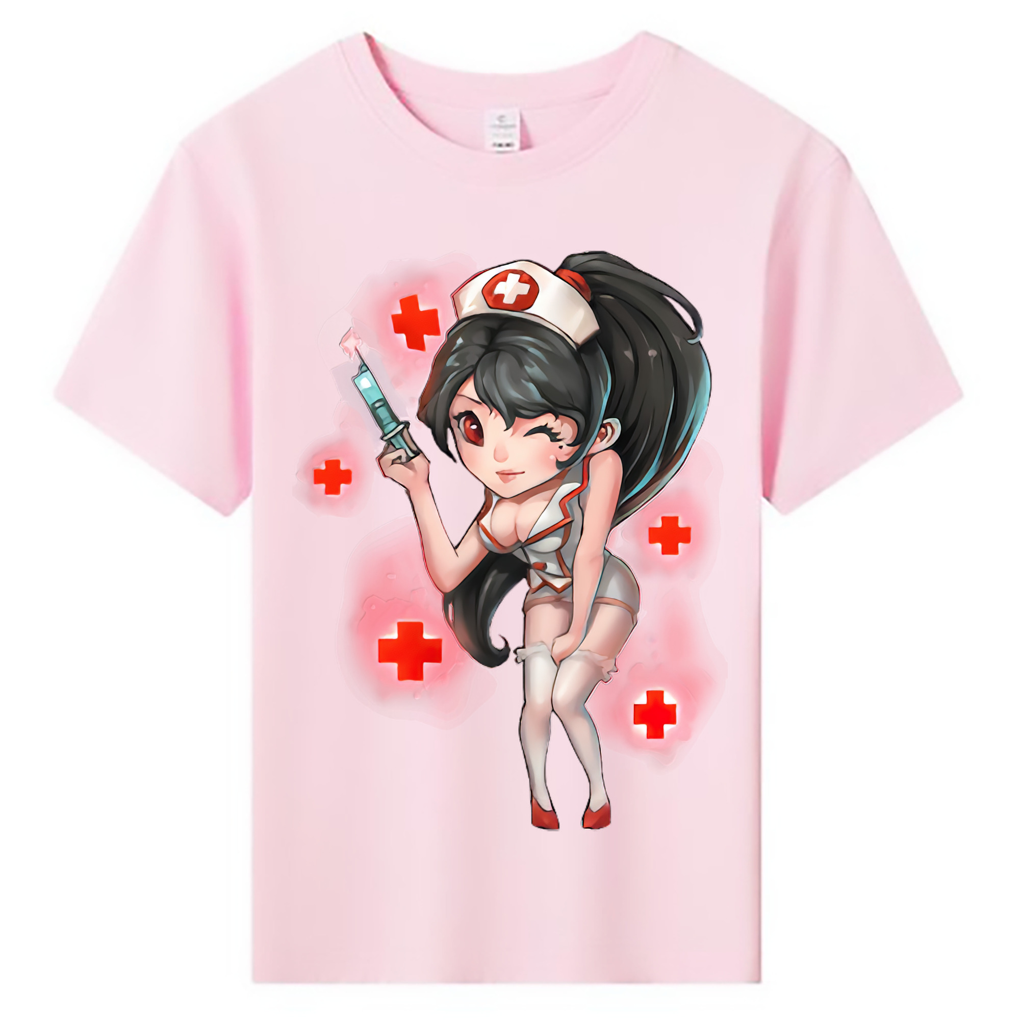 （画像用） リーグ・オブ・レジェンド League of Legends LOL 綿100％キッズTシャツ（フロントプリント）