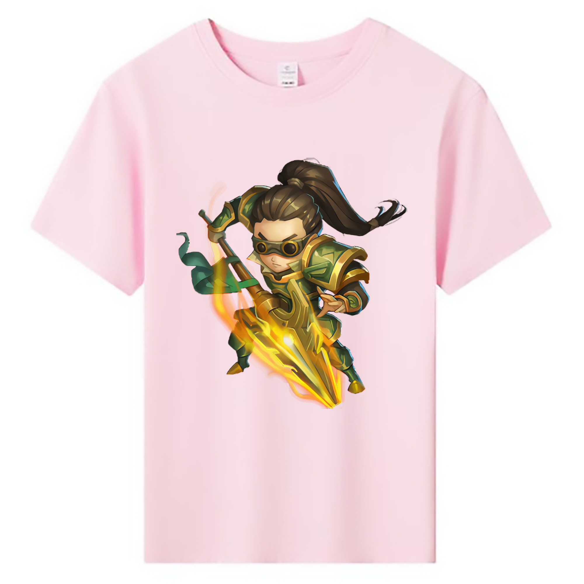 （画像用） リーグ・オブ・レジェンド League of Legends LOL 綿100％キッズTシャツ（フロントプリント）