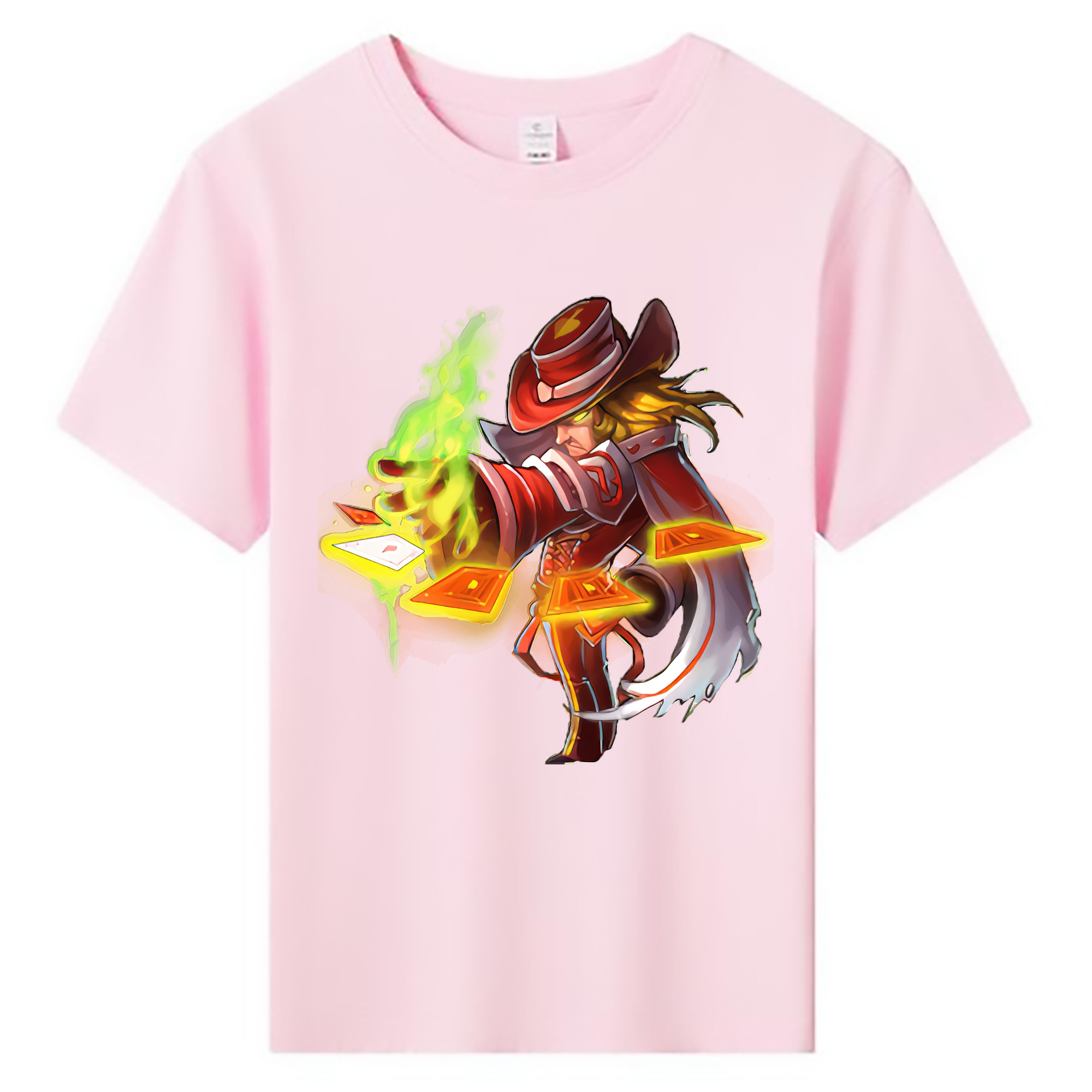 （画像用） リーグ・オブ・レジェンド League of Legends LOL 綿100％キッズTシャツ（フロントプリント）