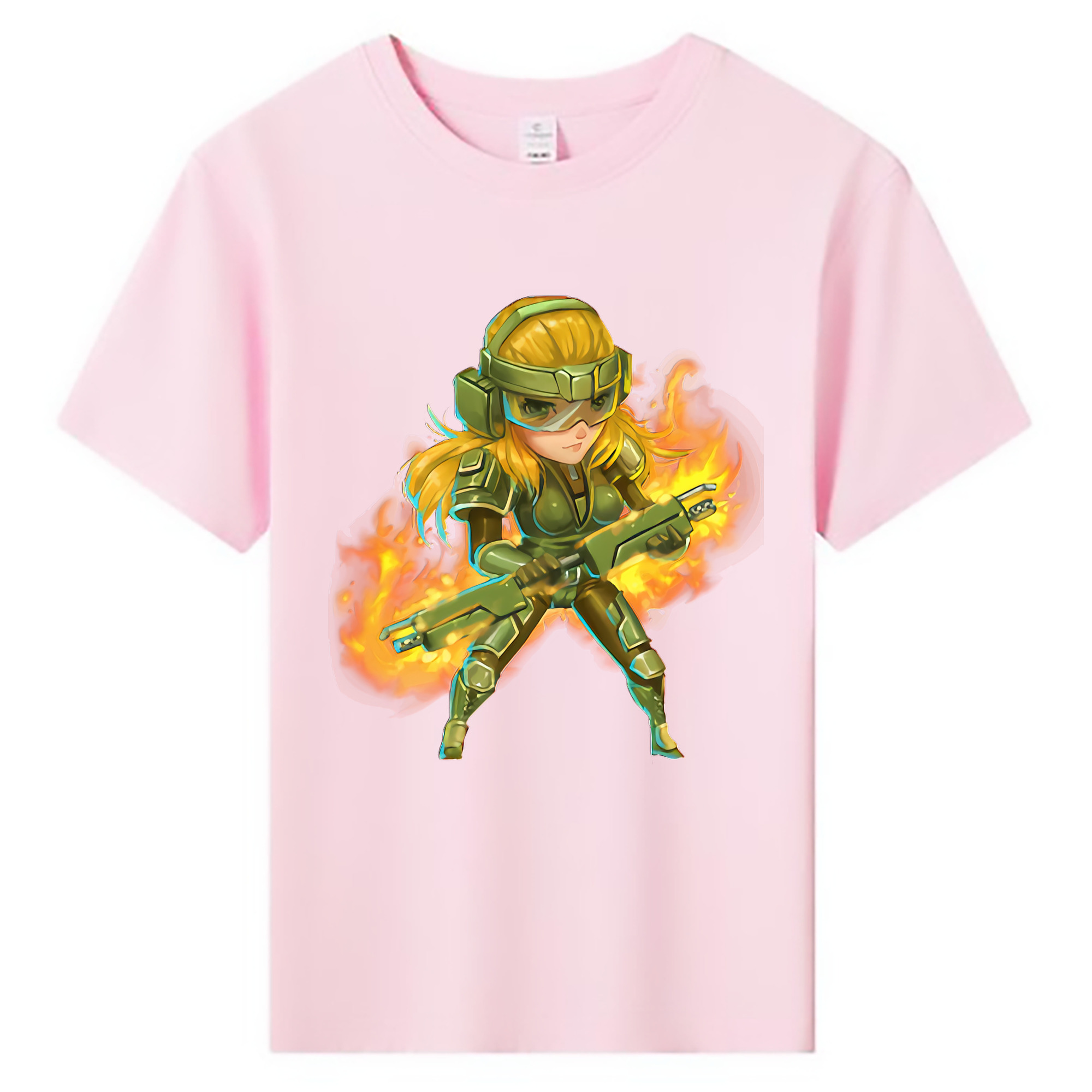 （画像用） リーグ・オブ・レジェンド League of Legends LOL 綿100％キッズTシャツ（フロントプリント）