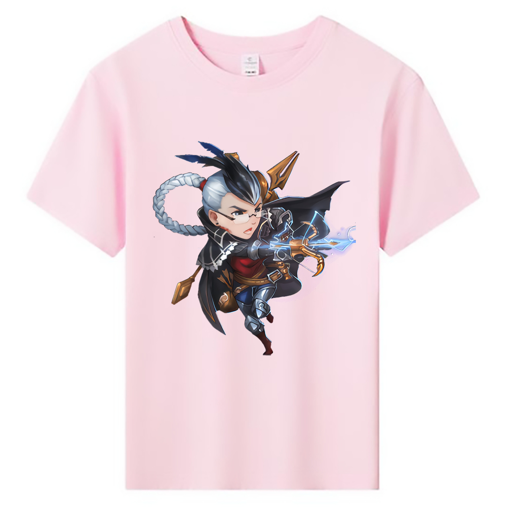 （画像用） リーグ・オブ・レジェンド League of Legends LOL 綿100％キッズTシャツ（フロントプリント）