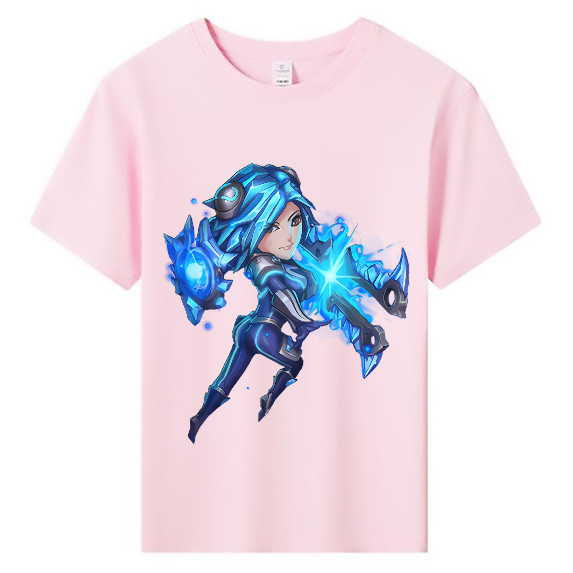 （画像用） リーグ・オブ・レジェンド League of Legends LOL 綿100％キッズTシャツ（フロントプリント）
