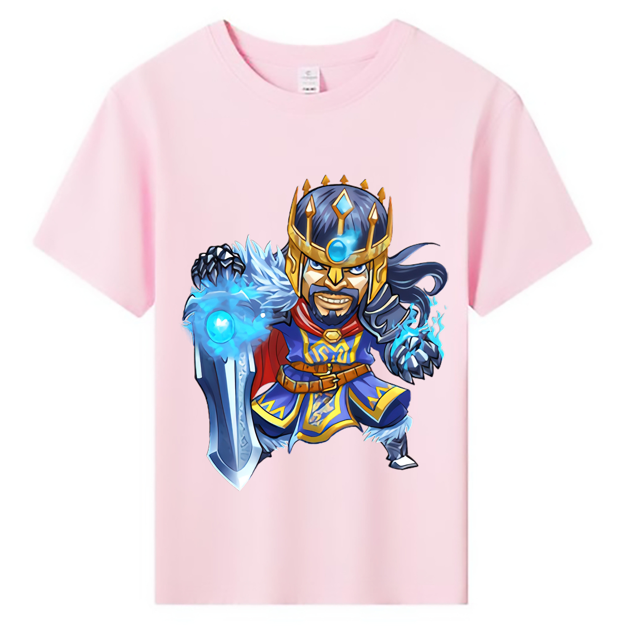 （画像用） リーグ・オブ・レジェンド League of Legends LOL 綿100％キッズTシャツ（フロントプリント）