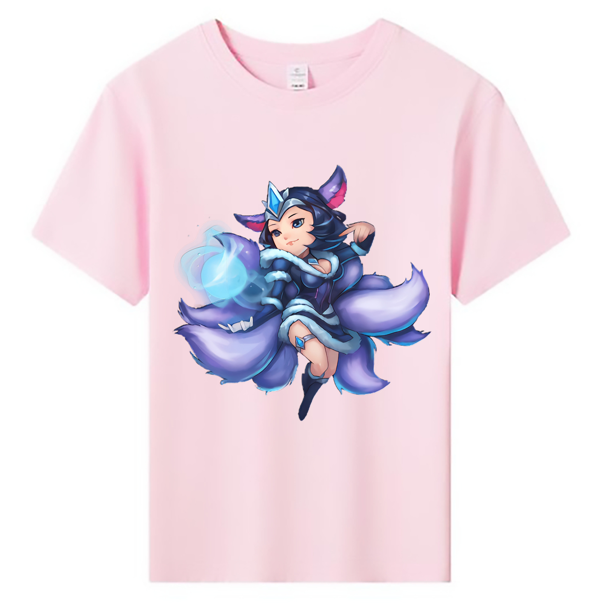 （画像用） リーグ・オブ・レジェンド League of Legends LOL 綿100％キッズTシャツ（フロントプリント）