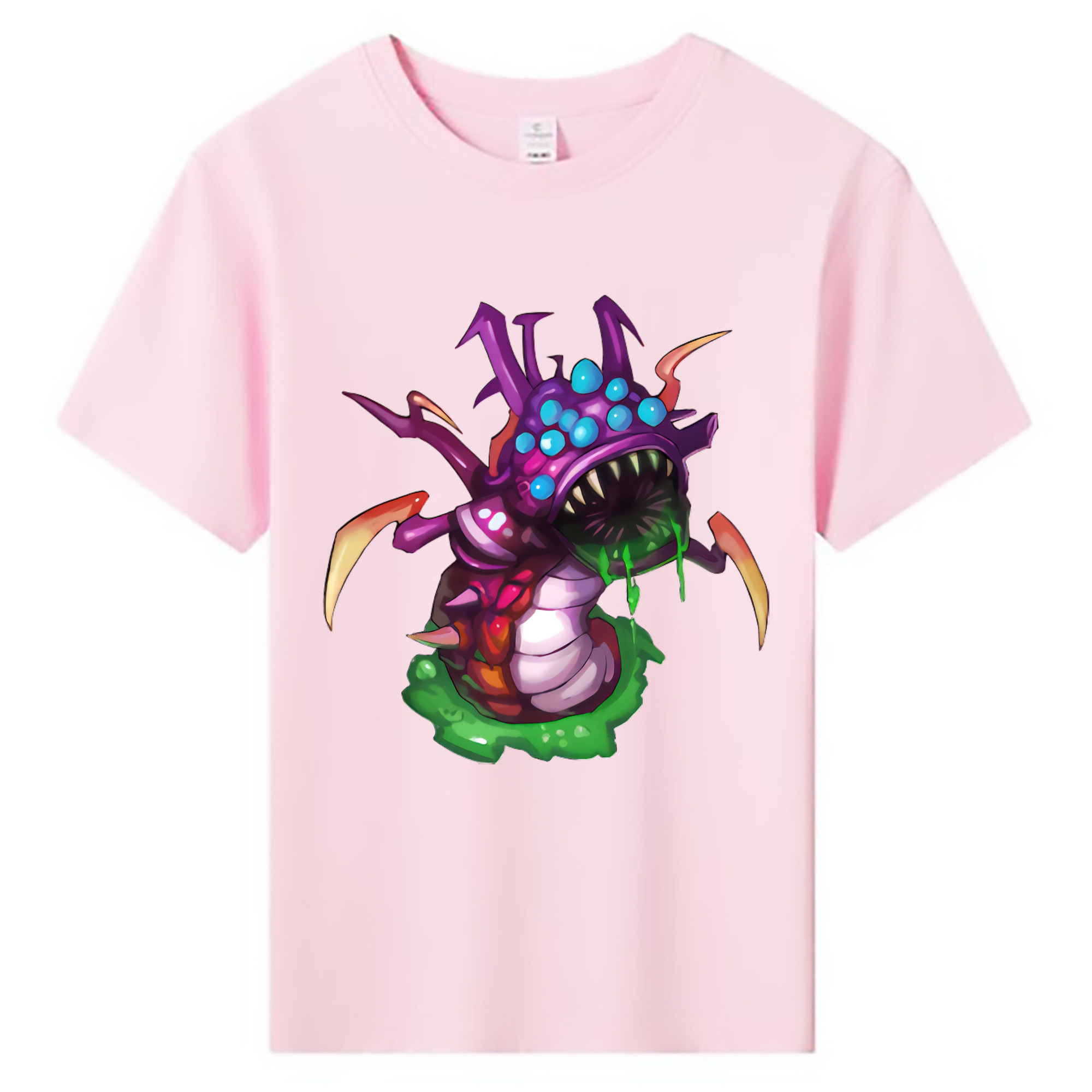 （画像用） リーグ・オブ・レジェンド League of Legends LOL 綿100％キッズTシャツ（フロントプリント）