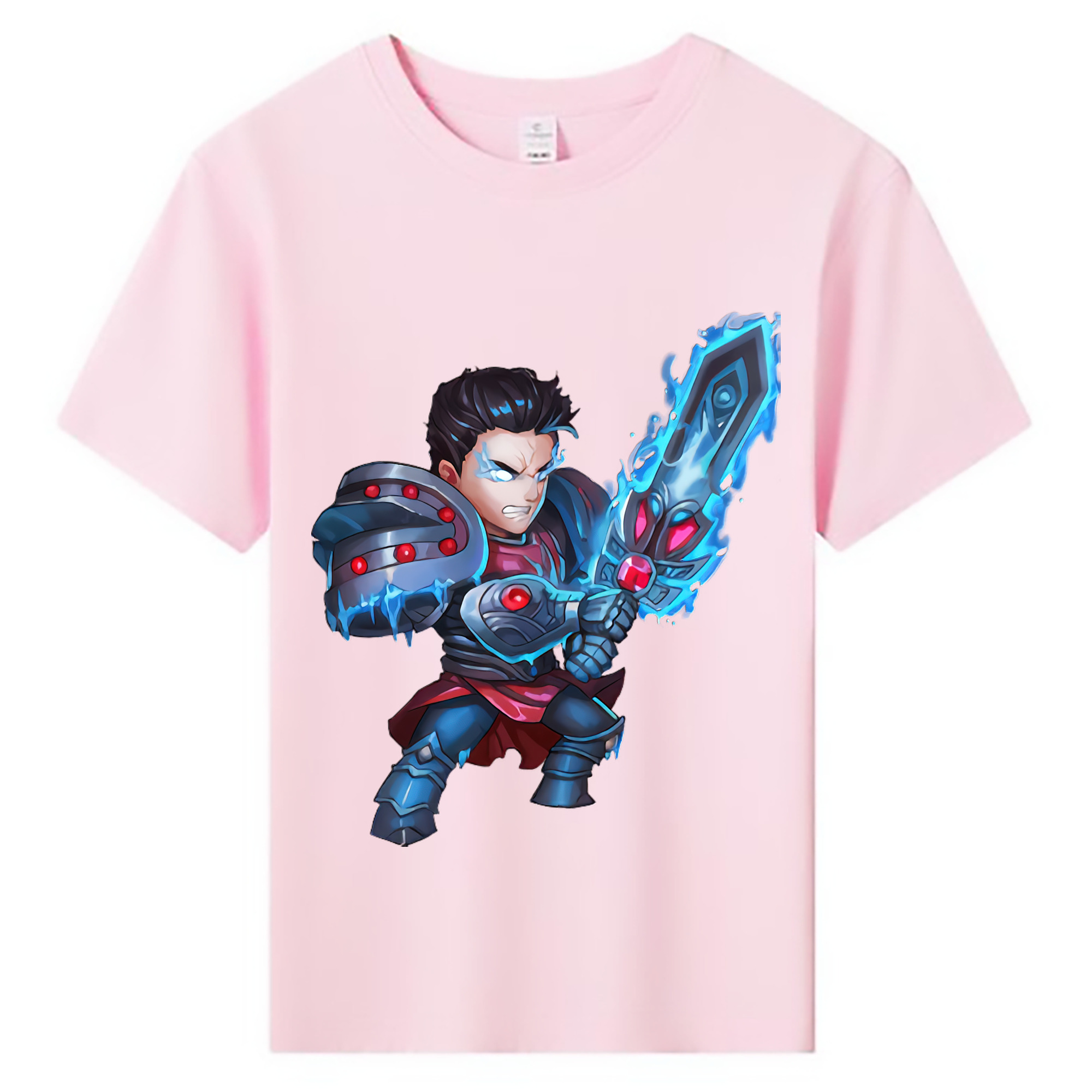 （画像用） リーグ・オブ・レジェンド League of Legends LOL 綿100％キッズTシャツ（フロントプリント）
