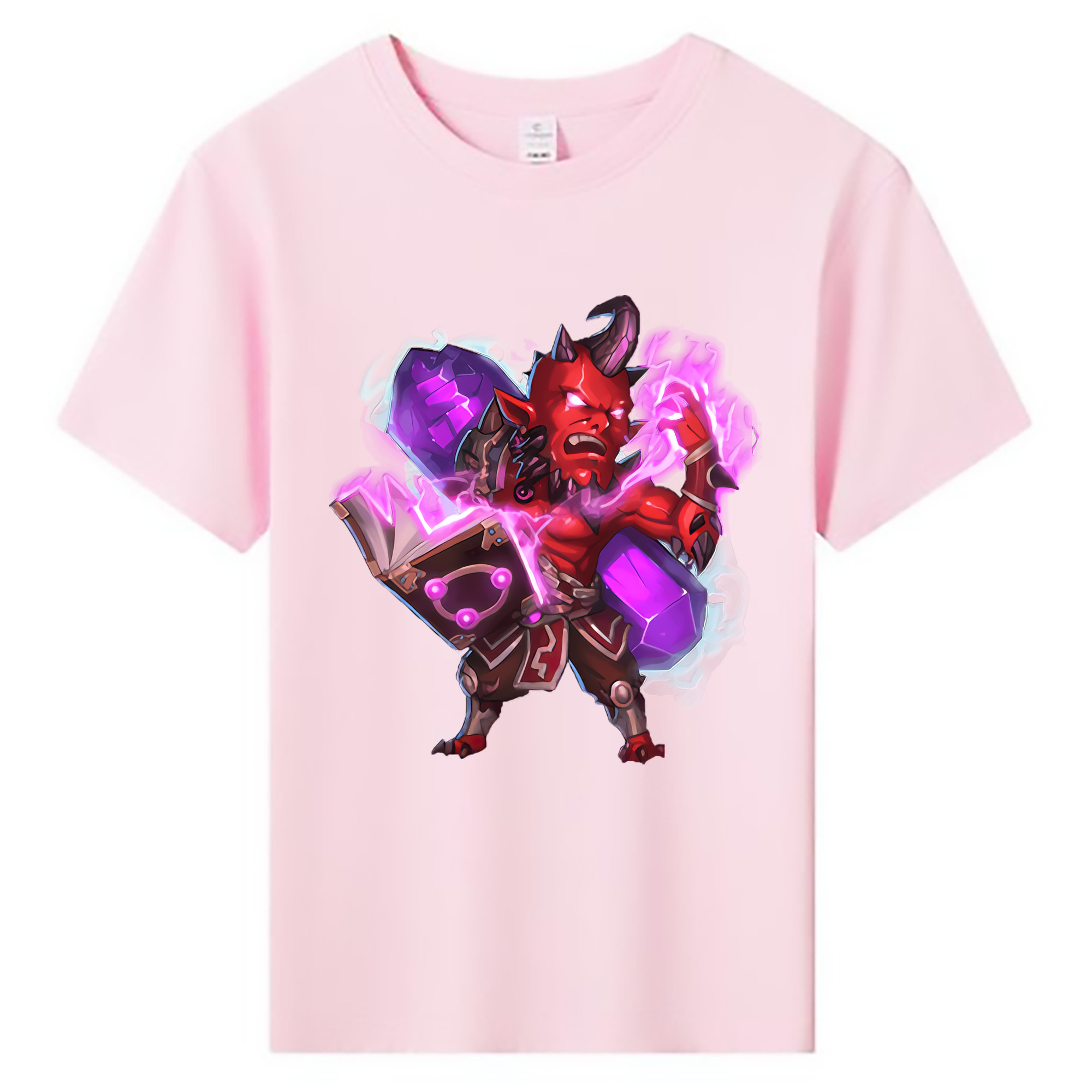 （画像用） リーグ・オブ・レジェンド League of Legends LOL 綿100％キッズTシャツ（フロントプリント）