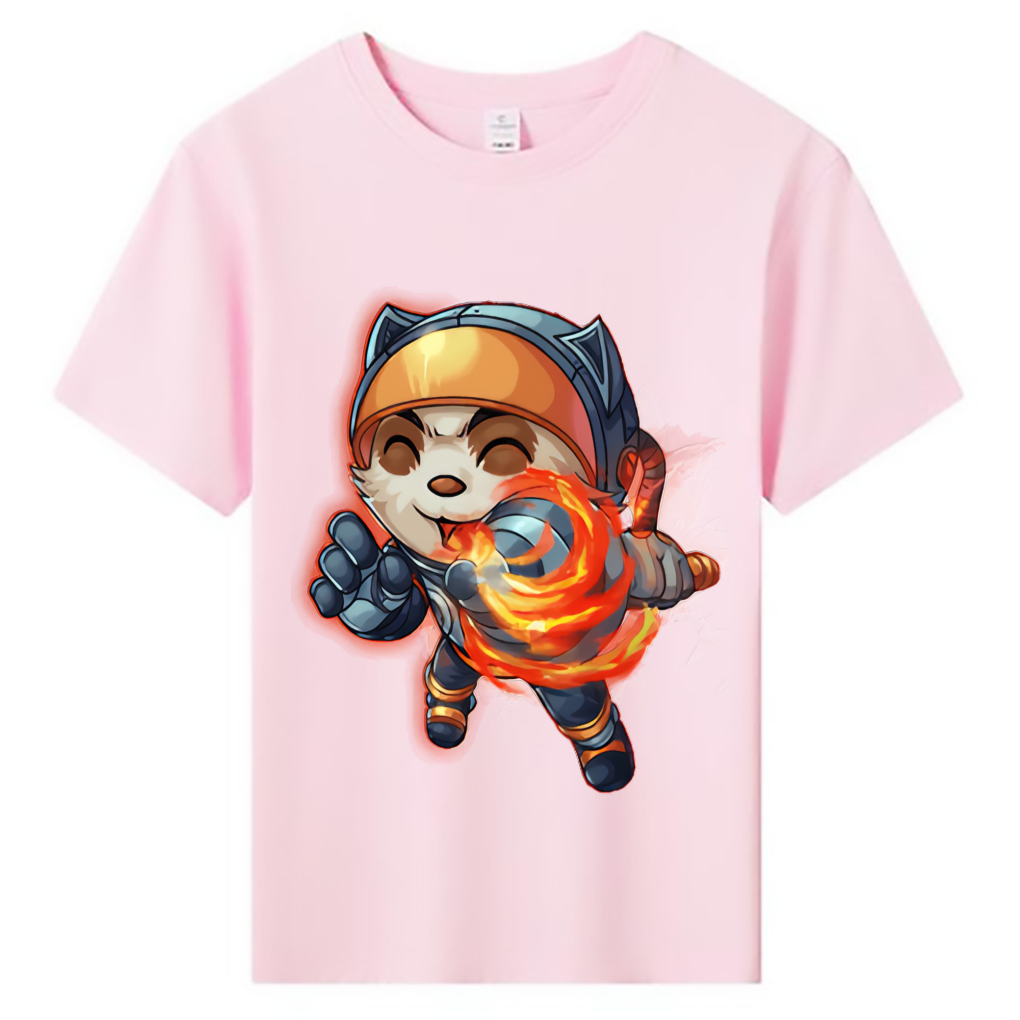 （画像用） リーグ・オブ・レジェンド League of Legends LOL 綿100％キッズTシャツ（フロントプリント）
