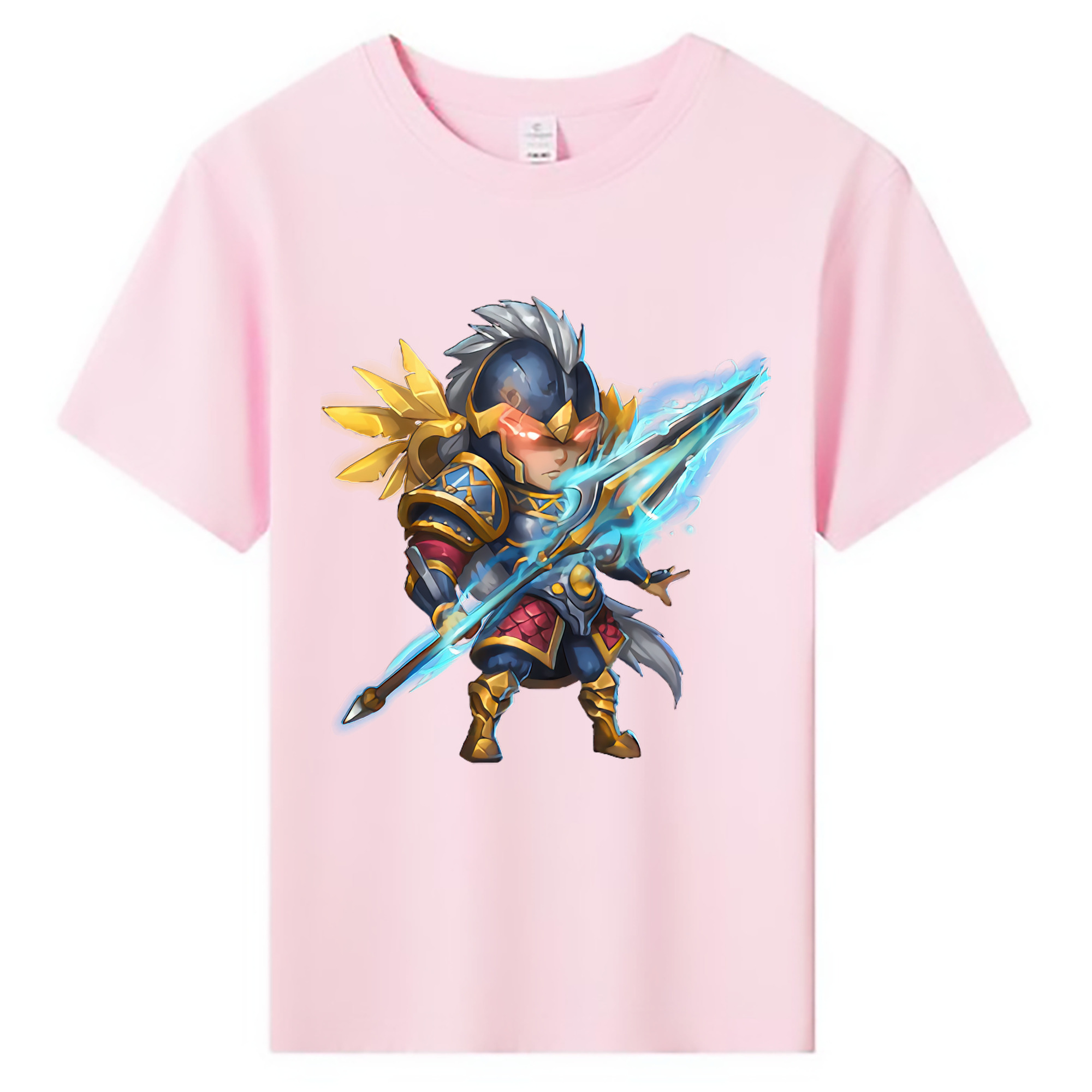 （画像用） リーグ・オブ・レジェンド League of Legends LOL 綿100％キッズTシャツ（フロントプリント）