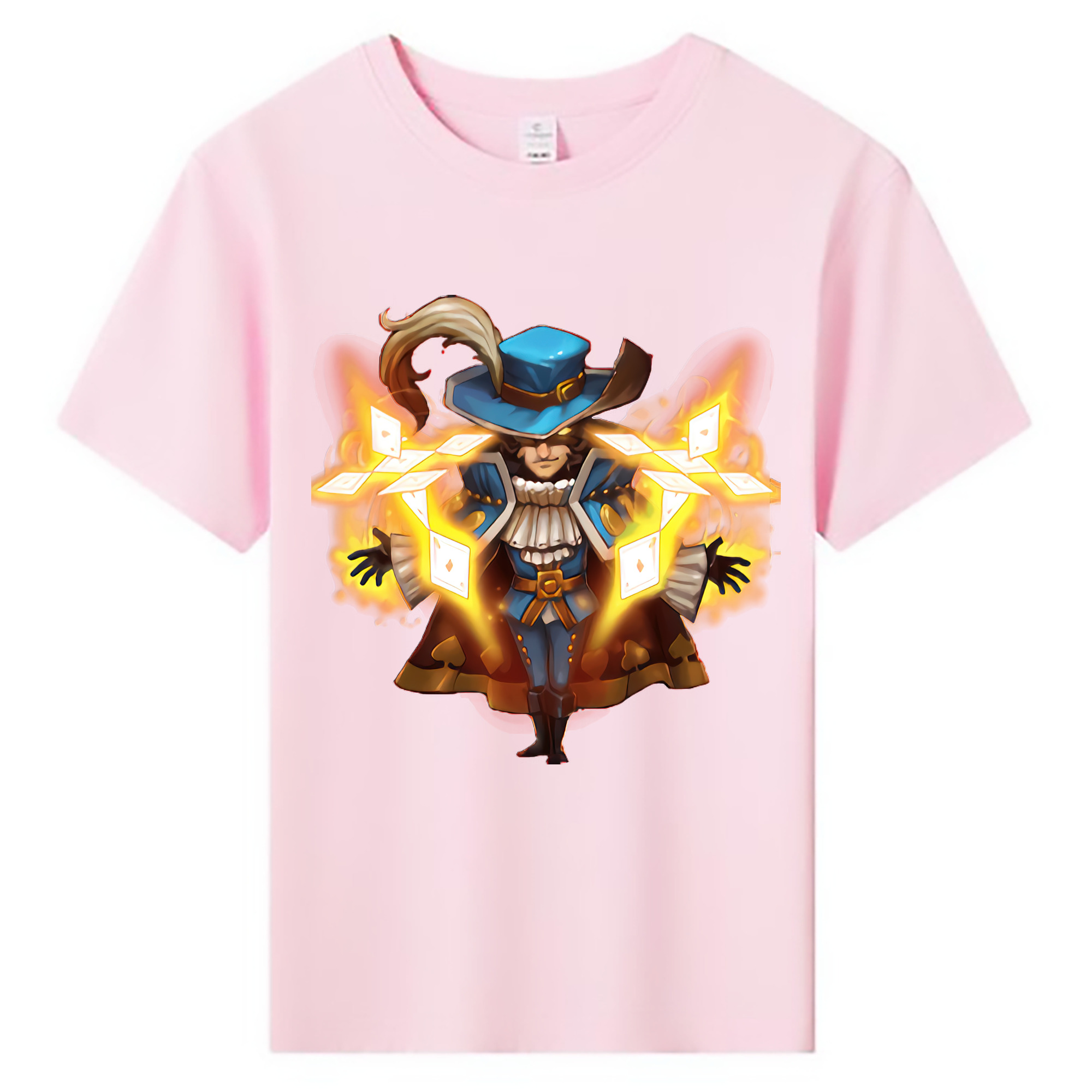 （画像用） リーグ・オブ・レジェンド League of Legends LOL 綿100％キッズTシャツ（フロントプリント）