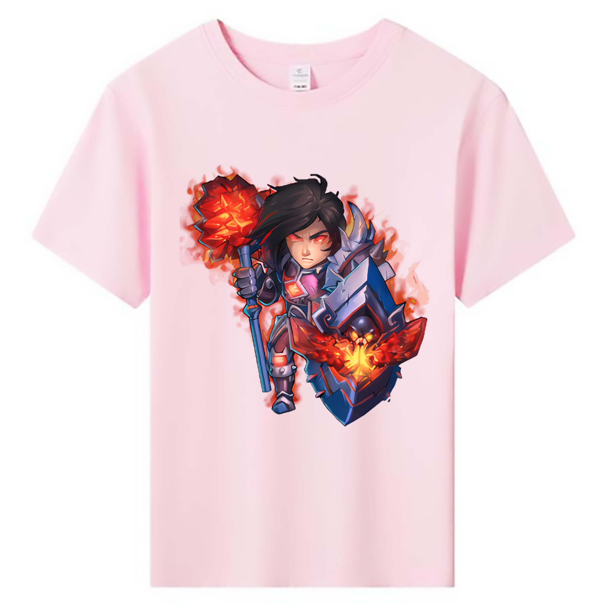（画像用） リーグ・オブ・レジェンド League of Legends LOL 綿100％キッズTシャツ（フロントプリント）