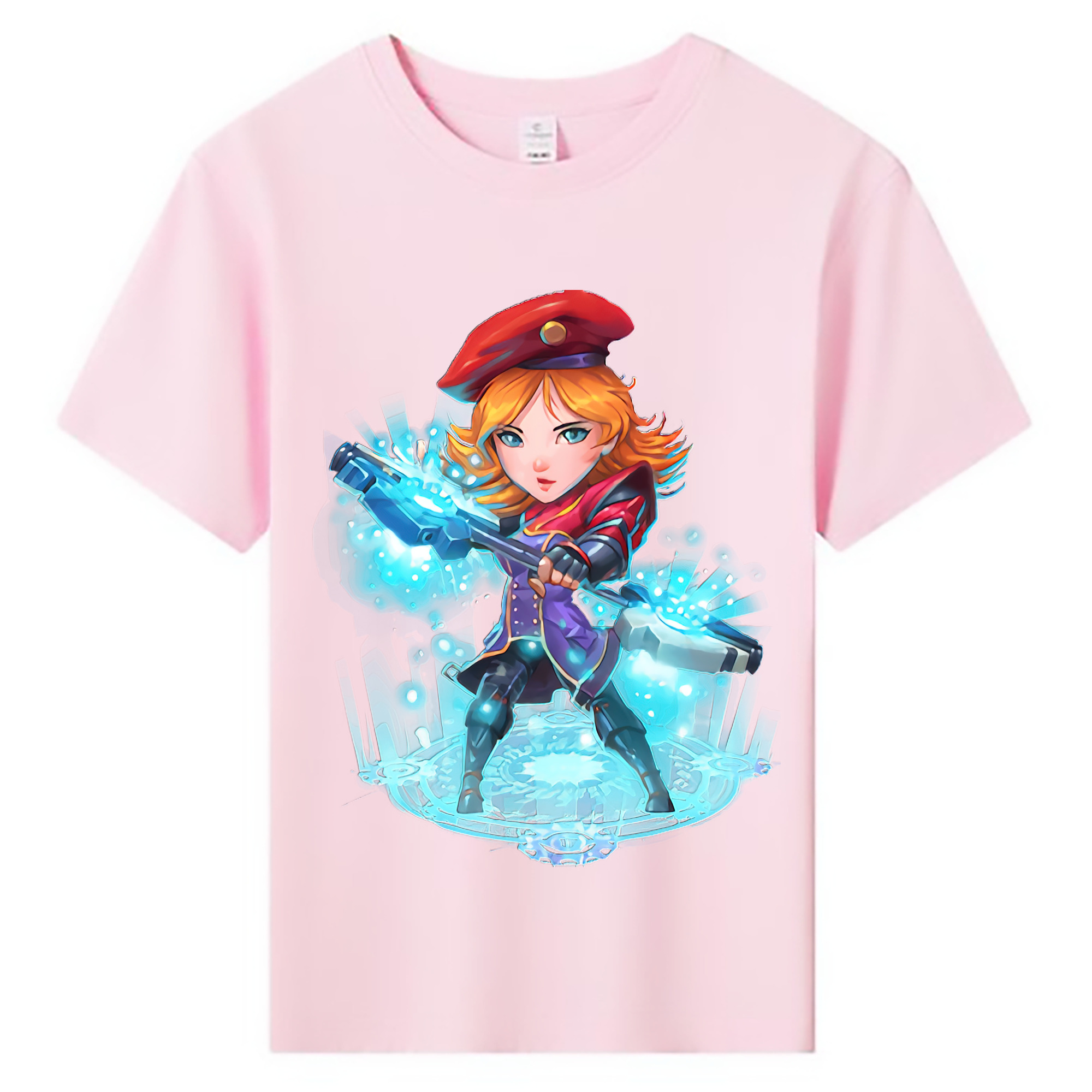 （画像用） リーグ・オブ・レジェンド League of Legends LOL 綿100％キッズTシャツ（フロントプリント）