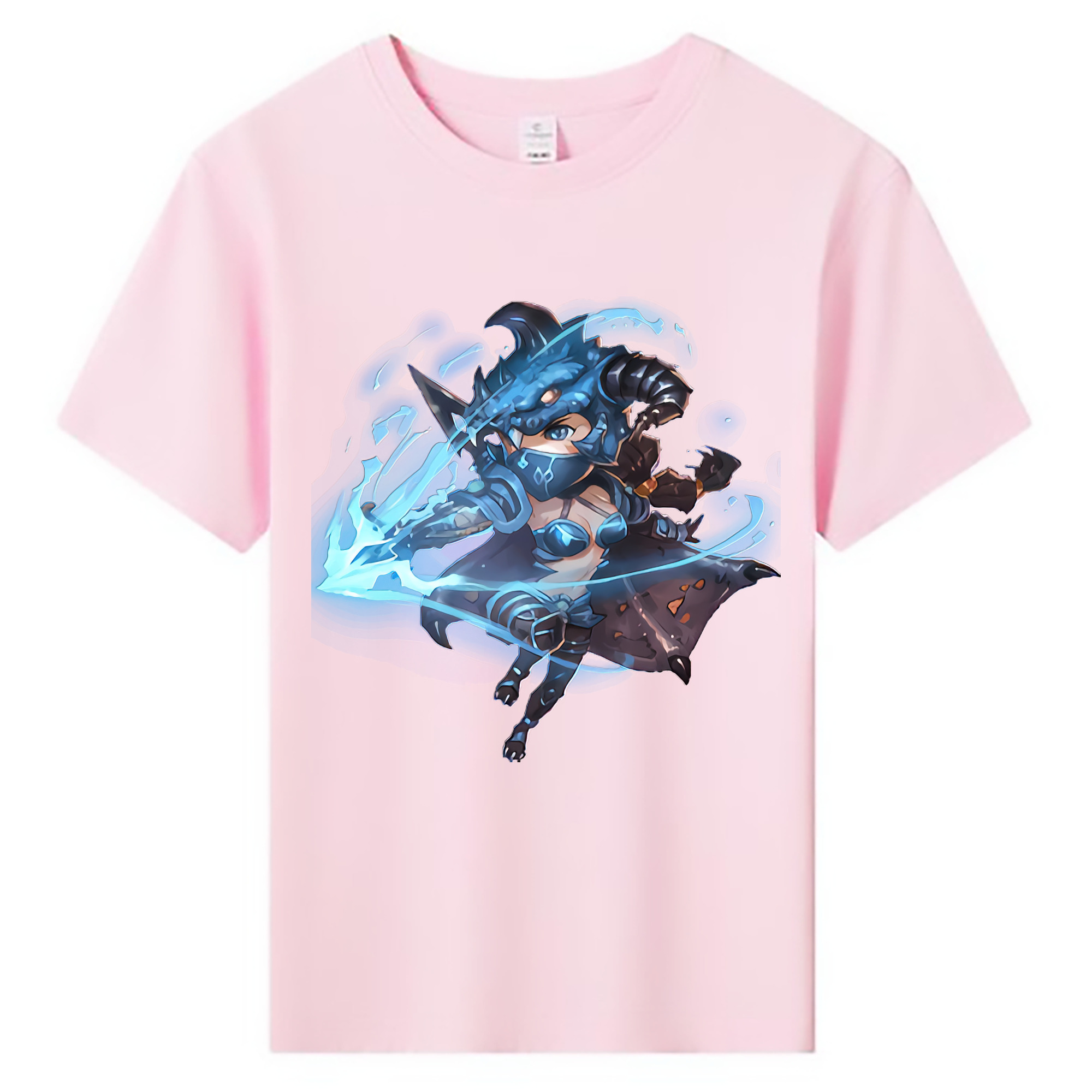 （画像用） リーグ・オブ・レジェンド League of Legends LOL 綿100％キッズTシャツ（フロントプリント）