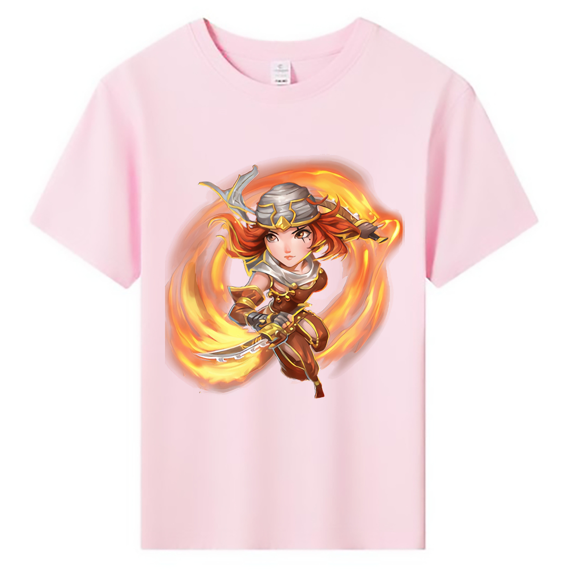 （画像用） リーグ・オブ・レジェンド League of Legends LOL 綿100％キッズTシャツ（フロントプリント）