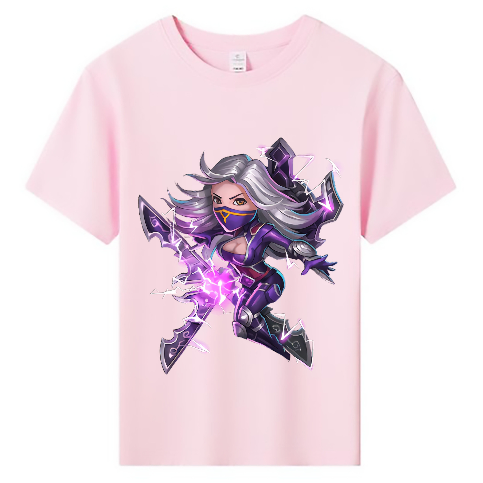 （画像用） リーグ・オブ・レジェンド League of Legends LOL 綿100％キッズTシャツ（フロントプリント）