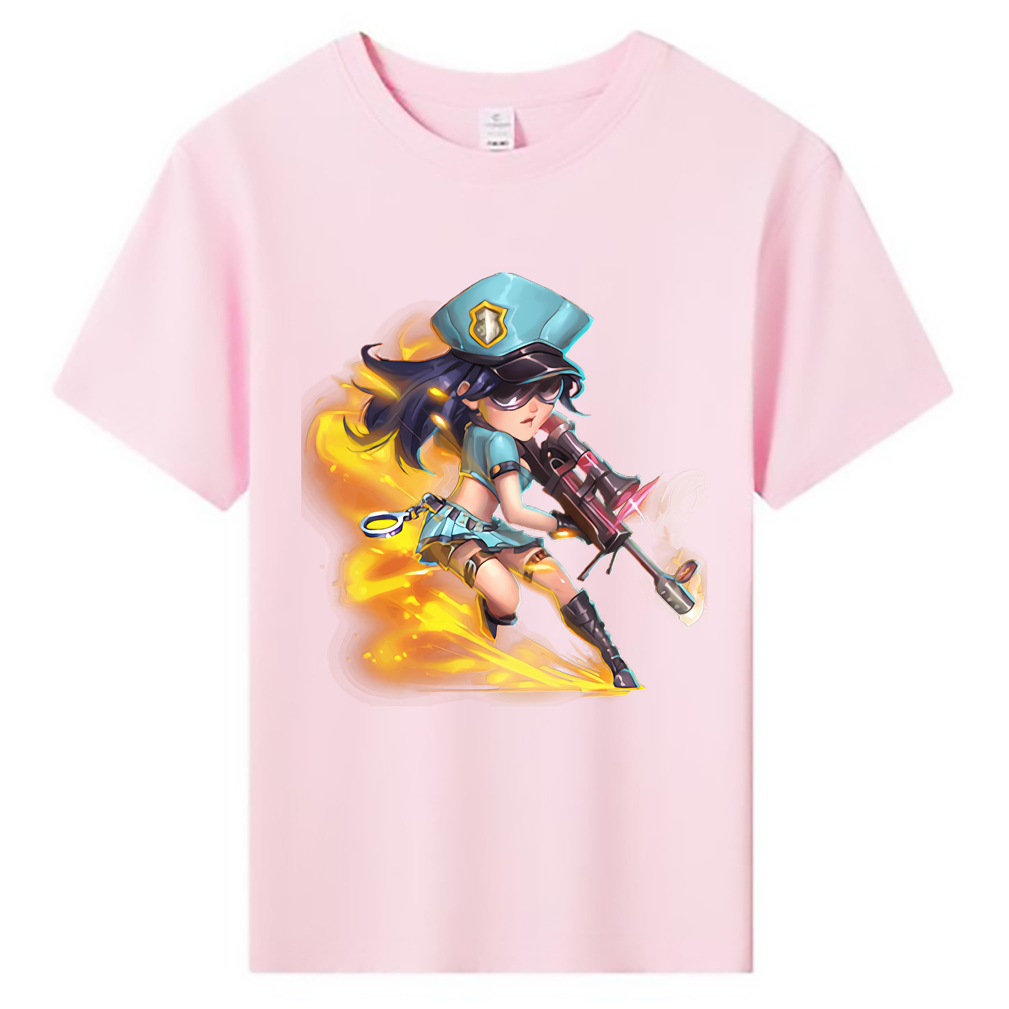（画像用） リーグ・オブ・レジェンド League of Legends LOL 綿100％キッズTシャツ（フロントプリント）