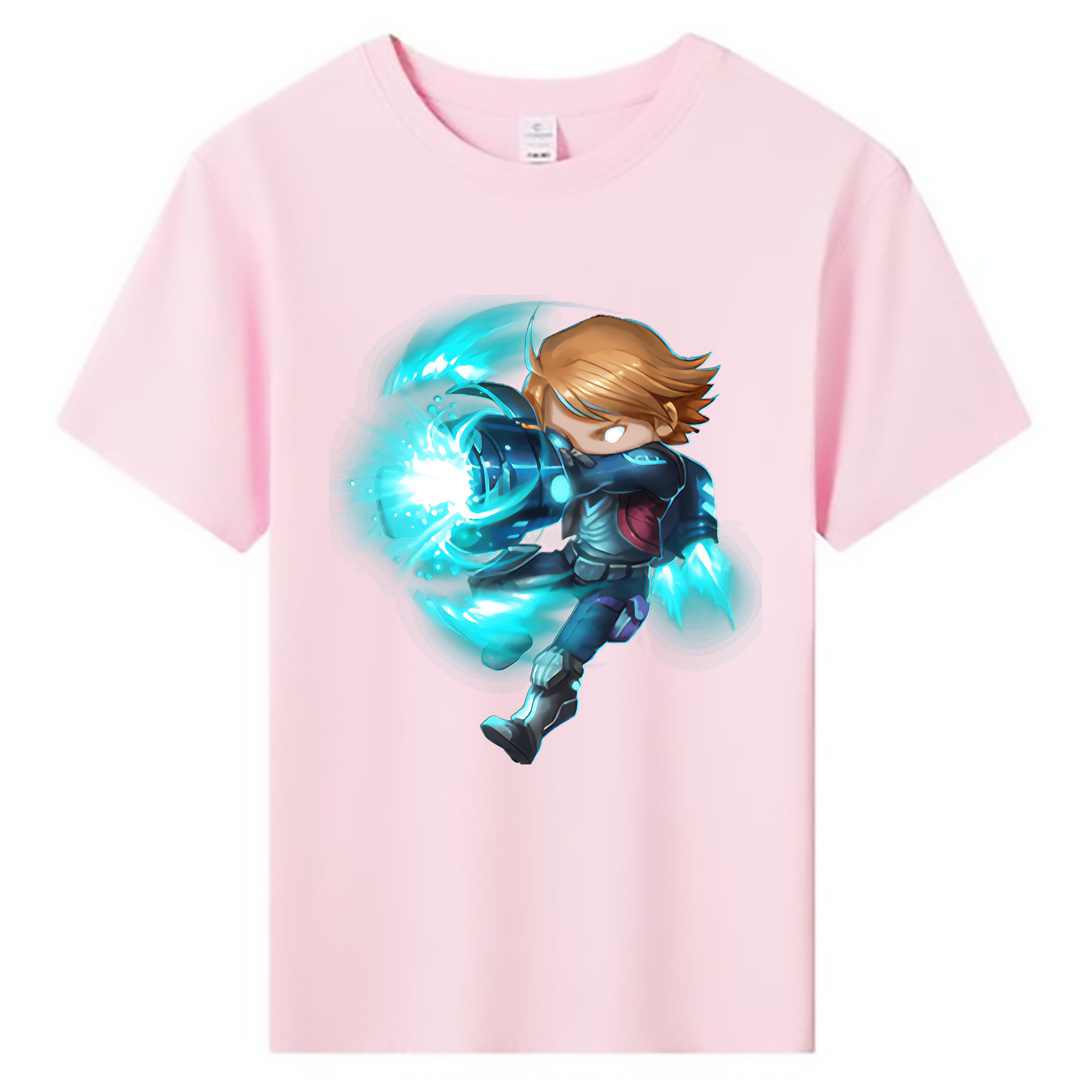 （画像用） リーグ・オブ・レジェンド League of Legends LOL 綿100％キッズTシャツ（フロントプリント）