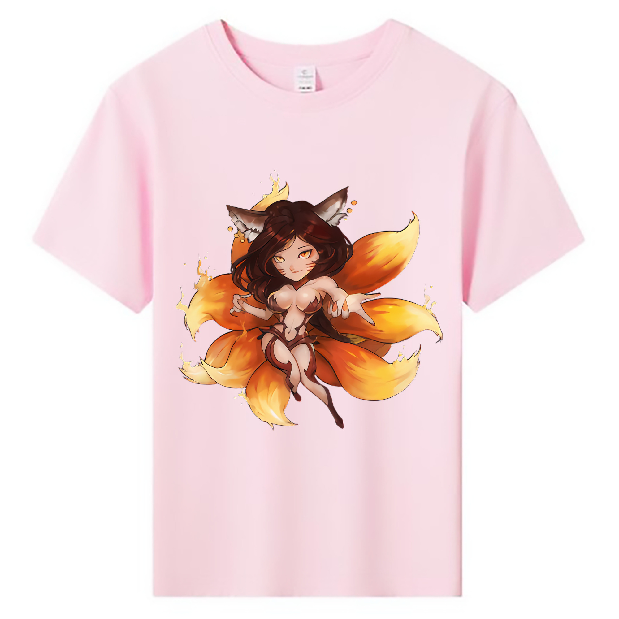 （画像用） リーグ・オブ・レジェンド League of Legends LOL 綿100％キッズTシャツ（フロントプリント）