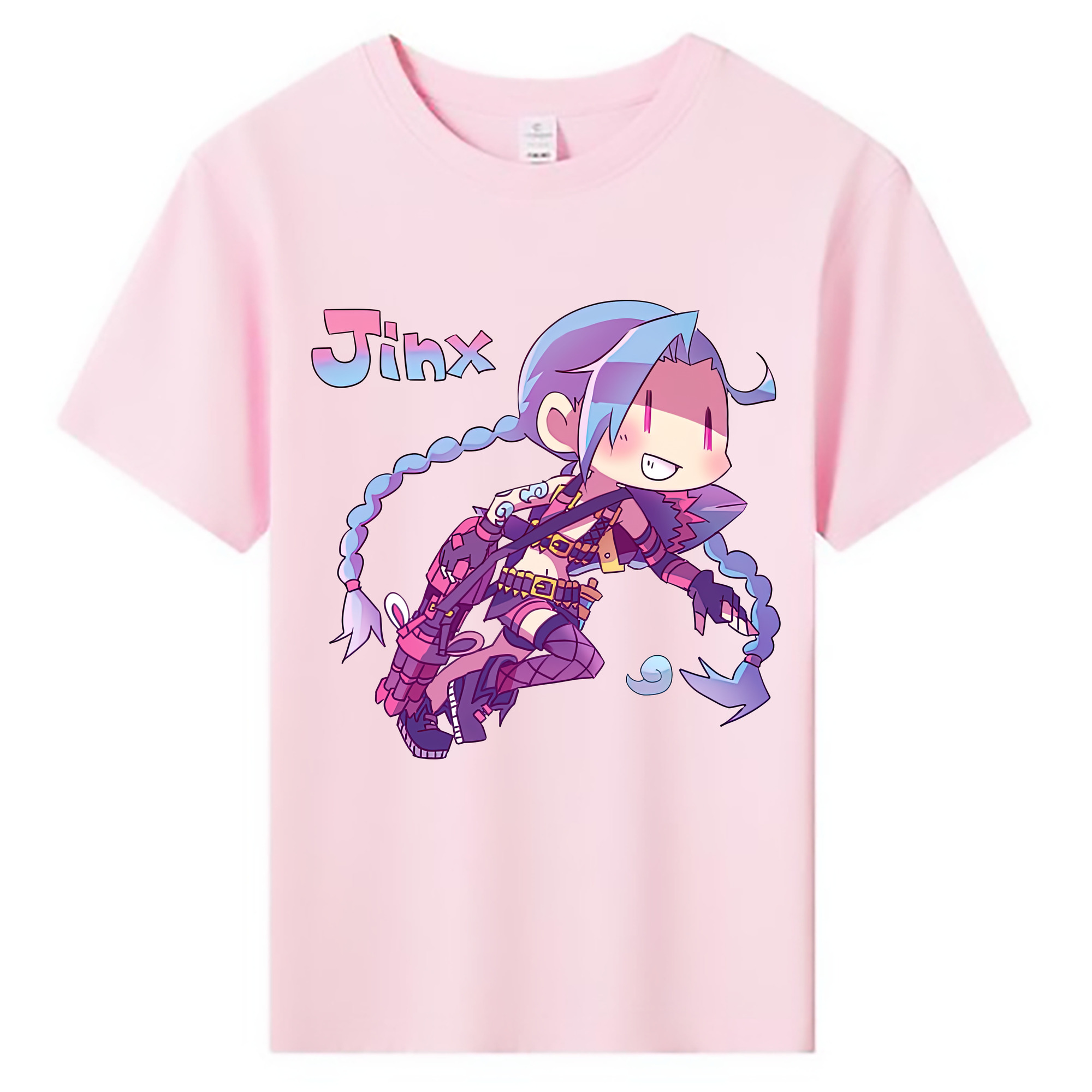 （画像用） リーグ・オブ・レジェンド League of Legends LOL 綿100％キッズTシャツ（フロントプリント）