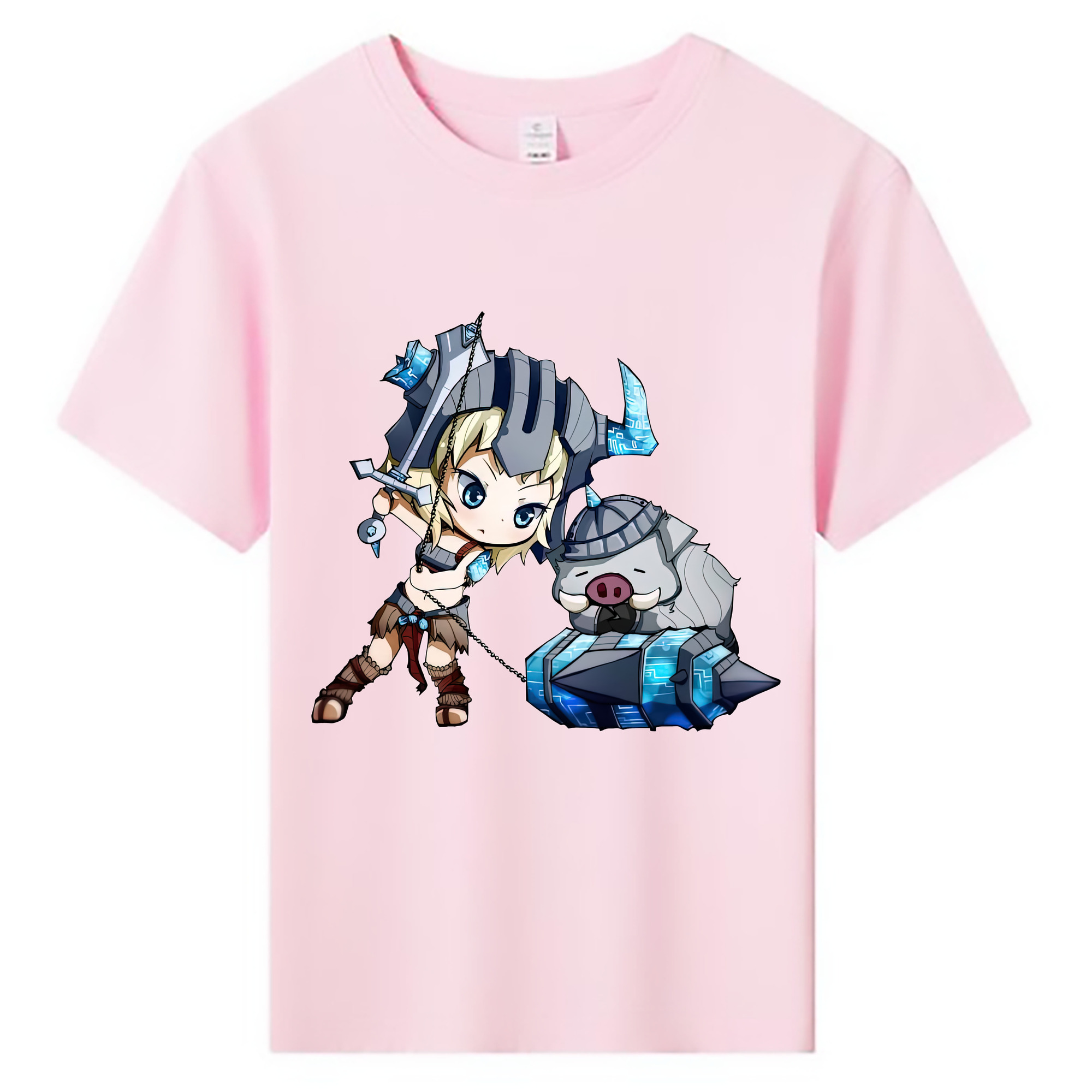（画像用） リーグ・オブ・レジェンド League of Legends LOL 綿100％キッズTシャツ（フロントプリント）