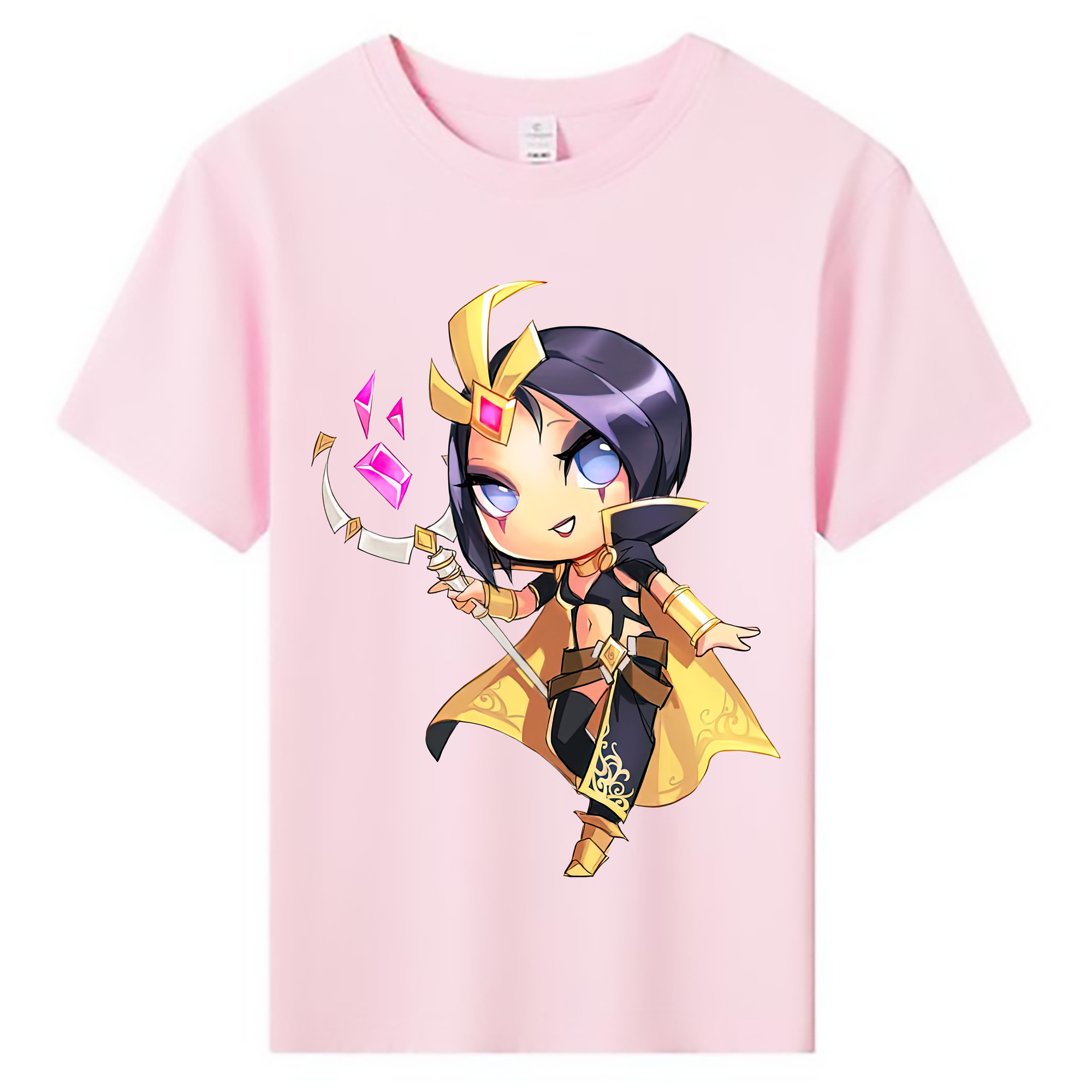 （画像用） リーグ・オブ・レジェンド League of Legends LOL 綿100％キッズTシャツ（フロントプリント）
