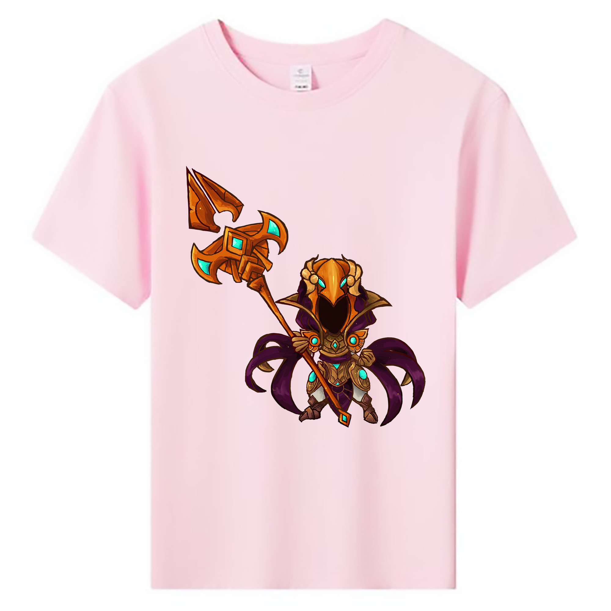 （画像用） リーグ・オブ・レジェンド League of Legends LOL 綿100％キッズTシャツ（フロントプリント）
