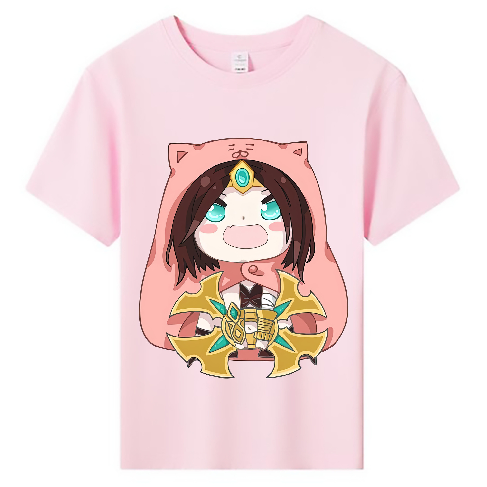 （画像用） リーグ・オブ・レジェンド League of Legends LOL 綿100％キッズTシャツ（フロントプリント）