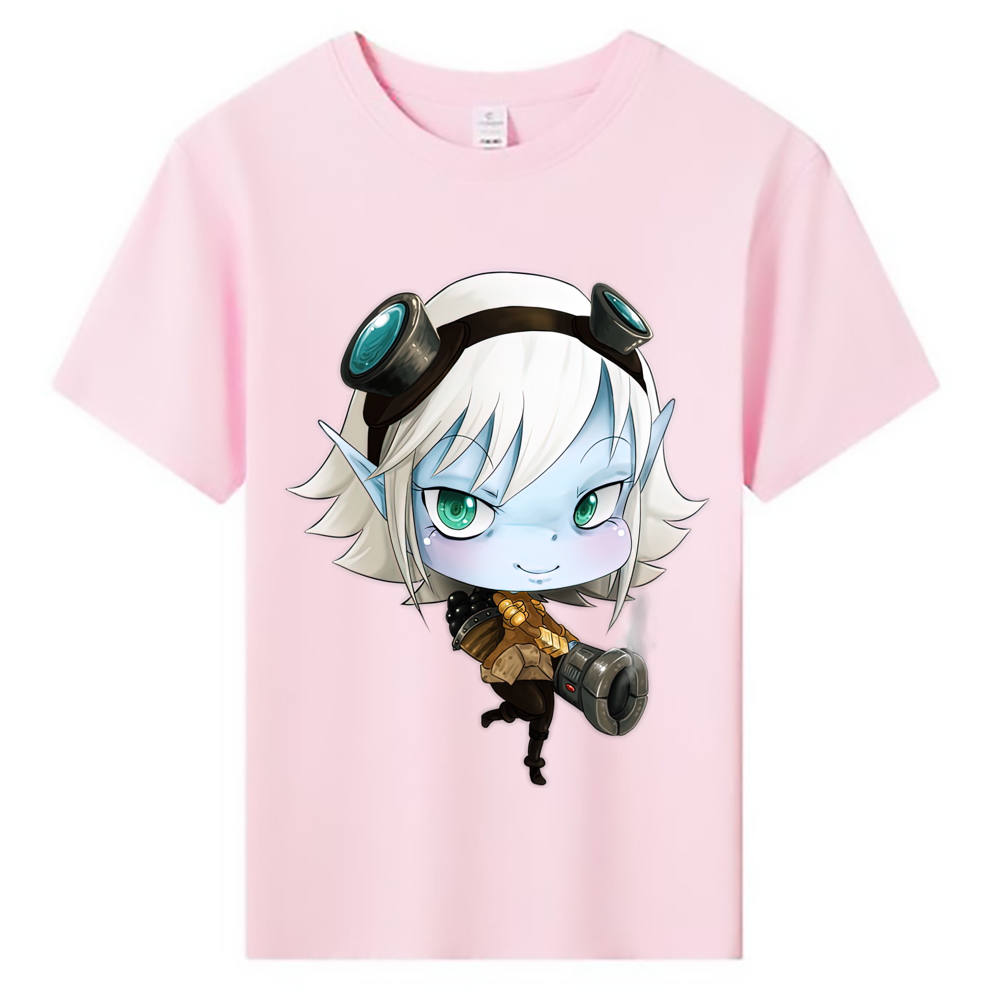 （画像用） リーグ・オブ・レジェンド League of Legends LOL 綿100％キッズTシャツ（フロントプリント）