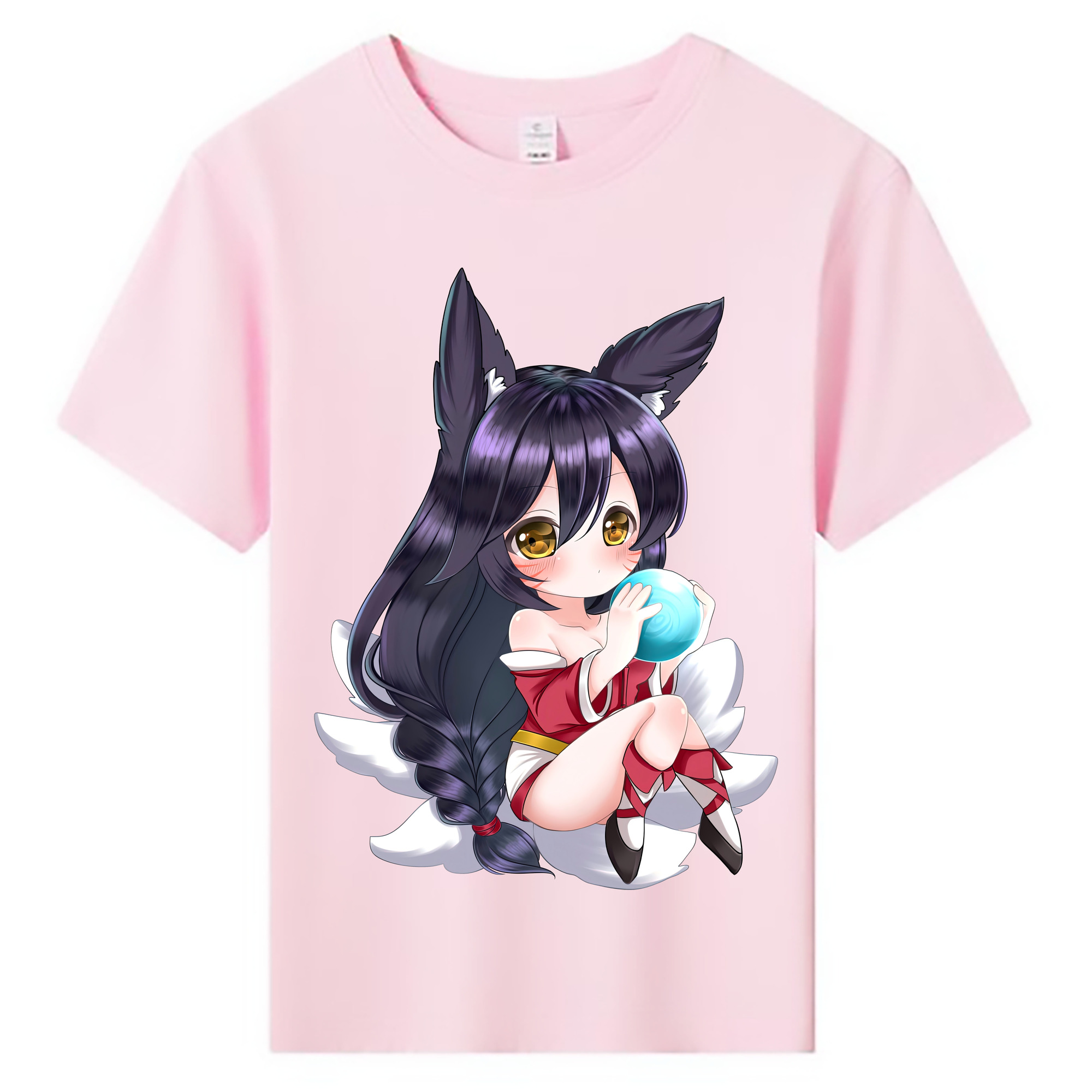 （画像用） リーグ・オブ・レジェンド League of Legends LOL 綿100％キッズTシャツ（フロントプリント）