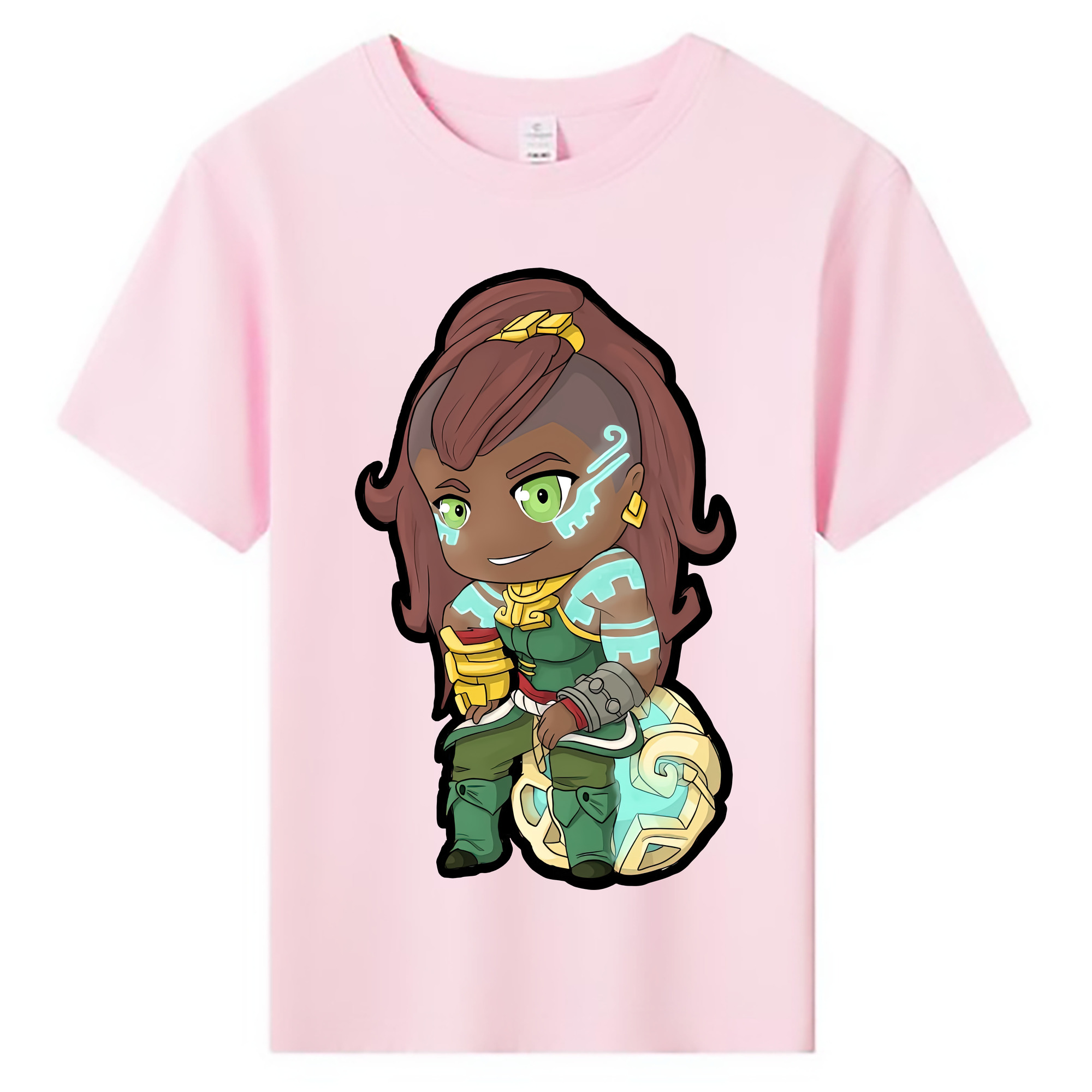 （画像用） リーグ・オブ・レジェンド League of Legends LOL 綿100％キッズTシャツ（フロントプリント）