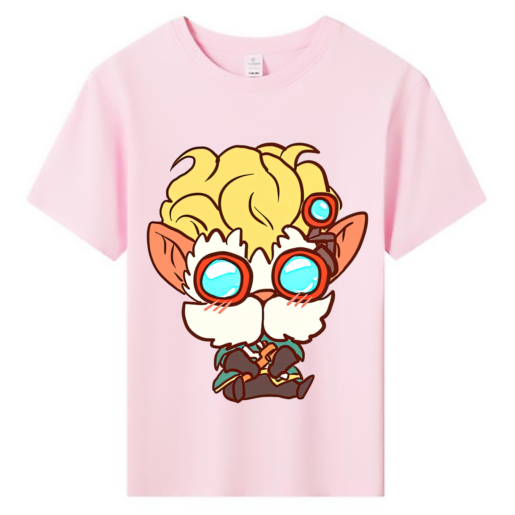 （画像用） リーグ・オブ・レジェンド League of Legends LOL 綿100％キッズTシャツ（フロントプリント）