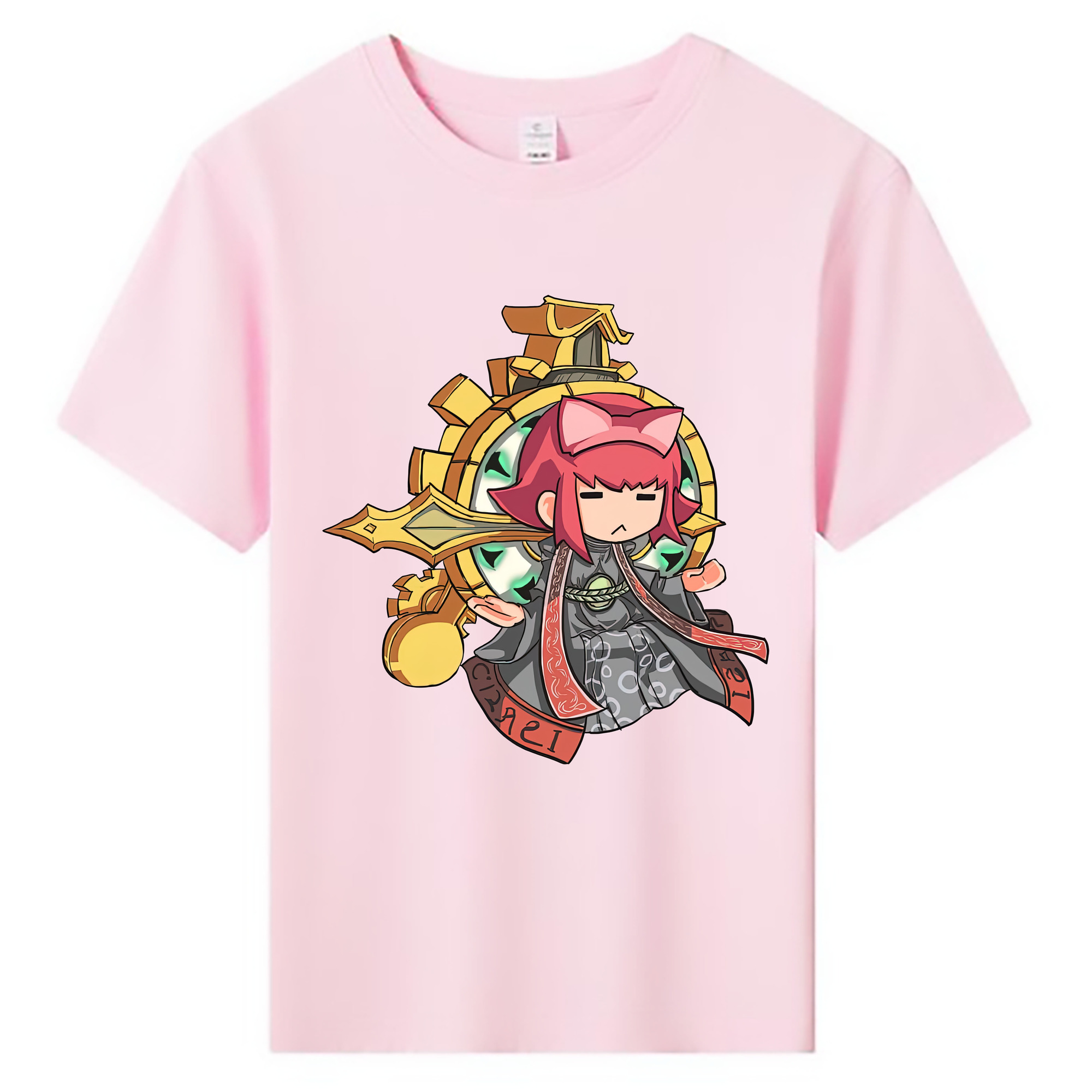 （画像用） リーグ・オブ・レジェンド League of Legends LOL 綿100％キッズTシャツ（フロントプリント）