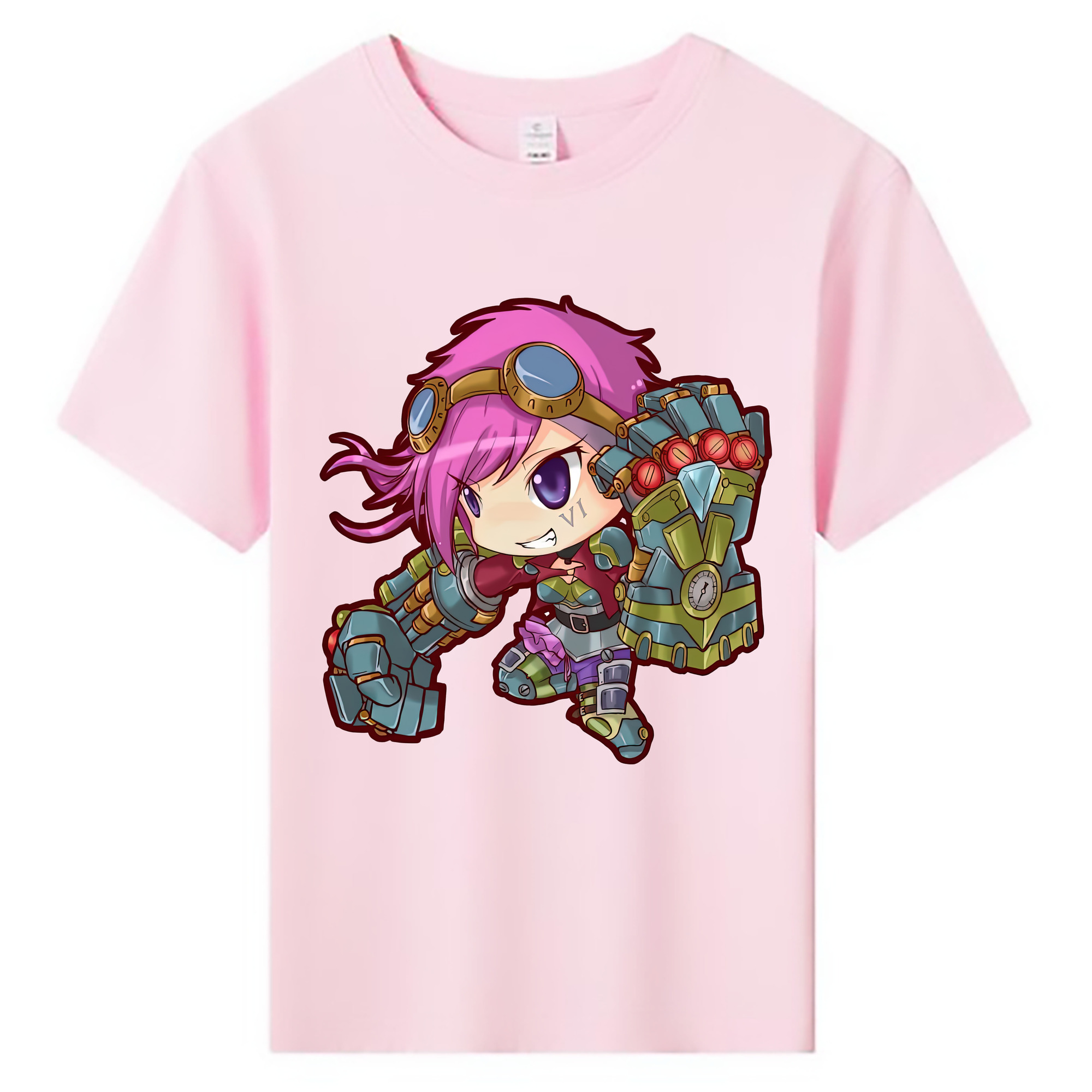 （画像用） リーグ・オブ・レジェンド League of Legends LOL 綿100％キッズTシャツ（フロントプリント）