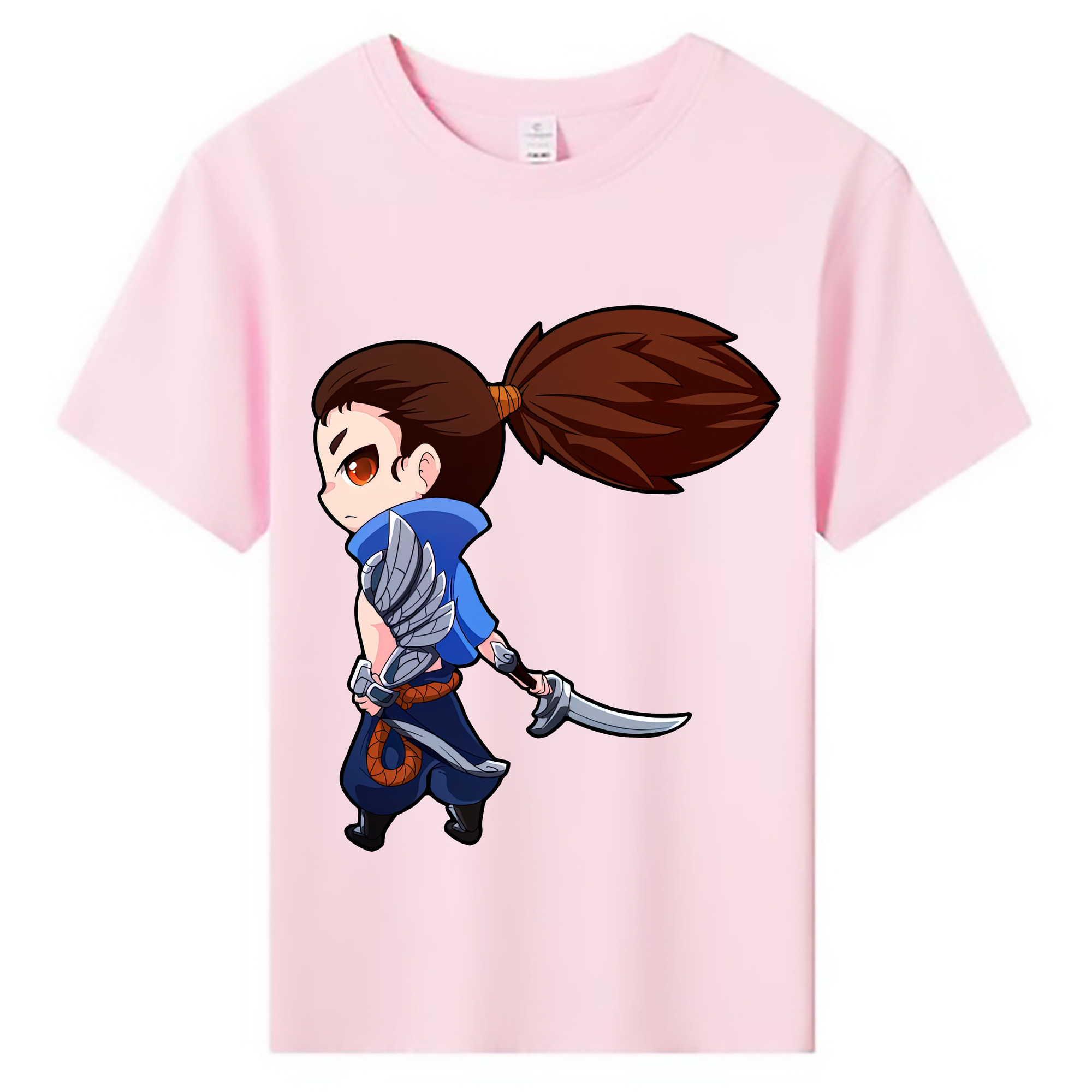 （画像用） リーグ・オブ・レジェンド League of Legends LOL 綿100％キッズTシャツ（フロントプリント）