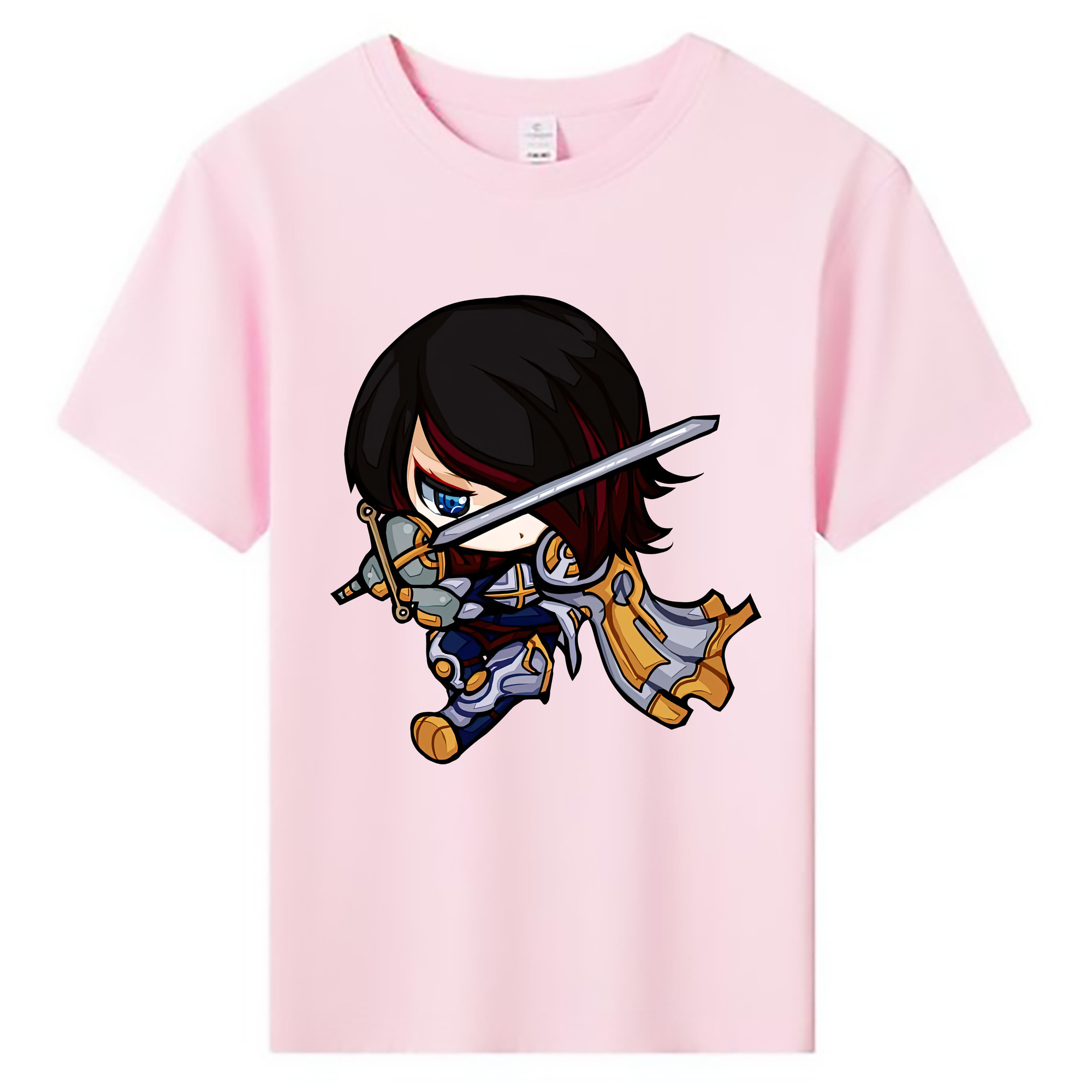 （画像用） リーグ・オブ・レジェンド League of Legends LOL 綿100％キッズTシャツ（フロントプリント）