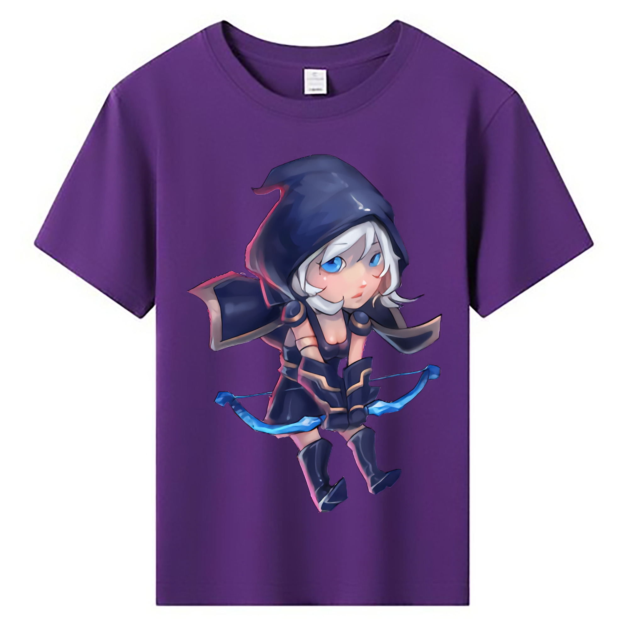 （画像用） リーグ・オブ・レジェンド League of Legends LOL 綿100％キッズTシャツ（フロントプリント）