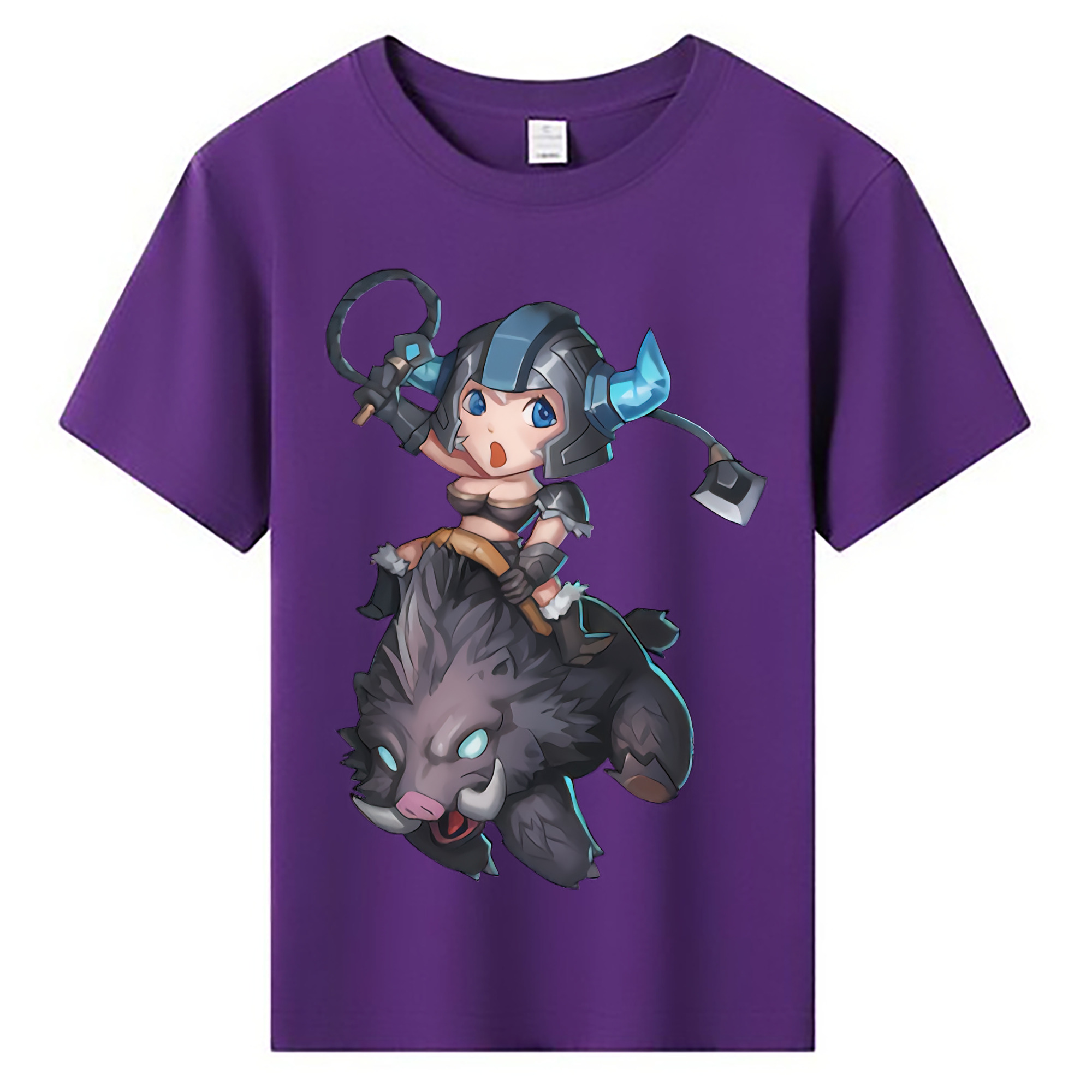 （画像用） リーグ・オブ・レジェンド League of Legends LOL 綿100％キッズTシャツ（フロントプリント）