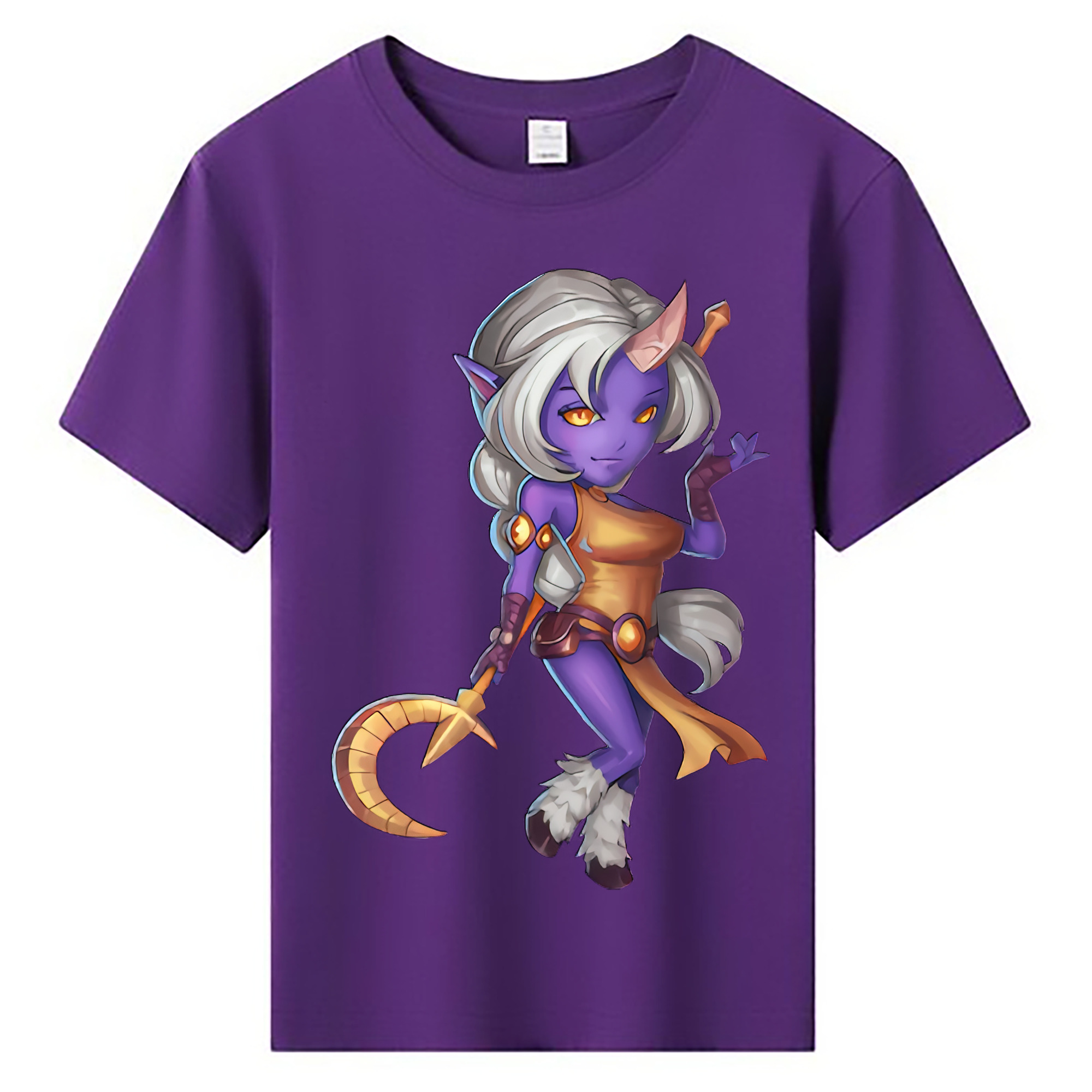 （画像用） リーグ・オブ・レジェンド League of Legends LOL 綿100％キッズTシャツ（フロントプリント）