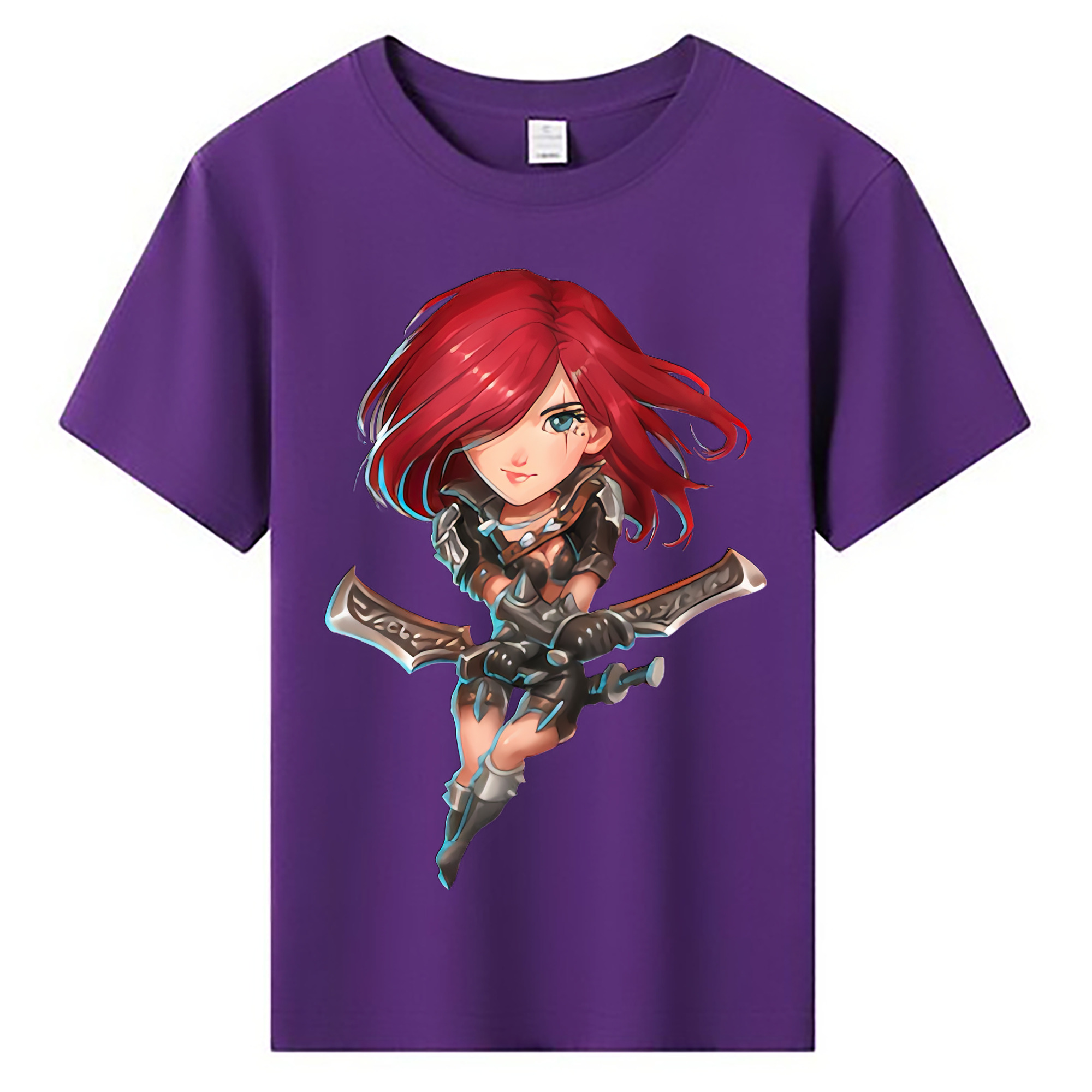 （画像用） リーグ・オブ・レジェンド League of Legends LOL 綿100％キッズTシャツ（フロントプリント）