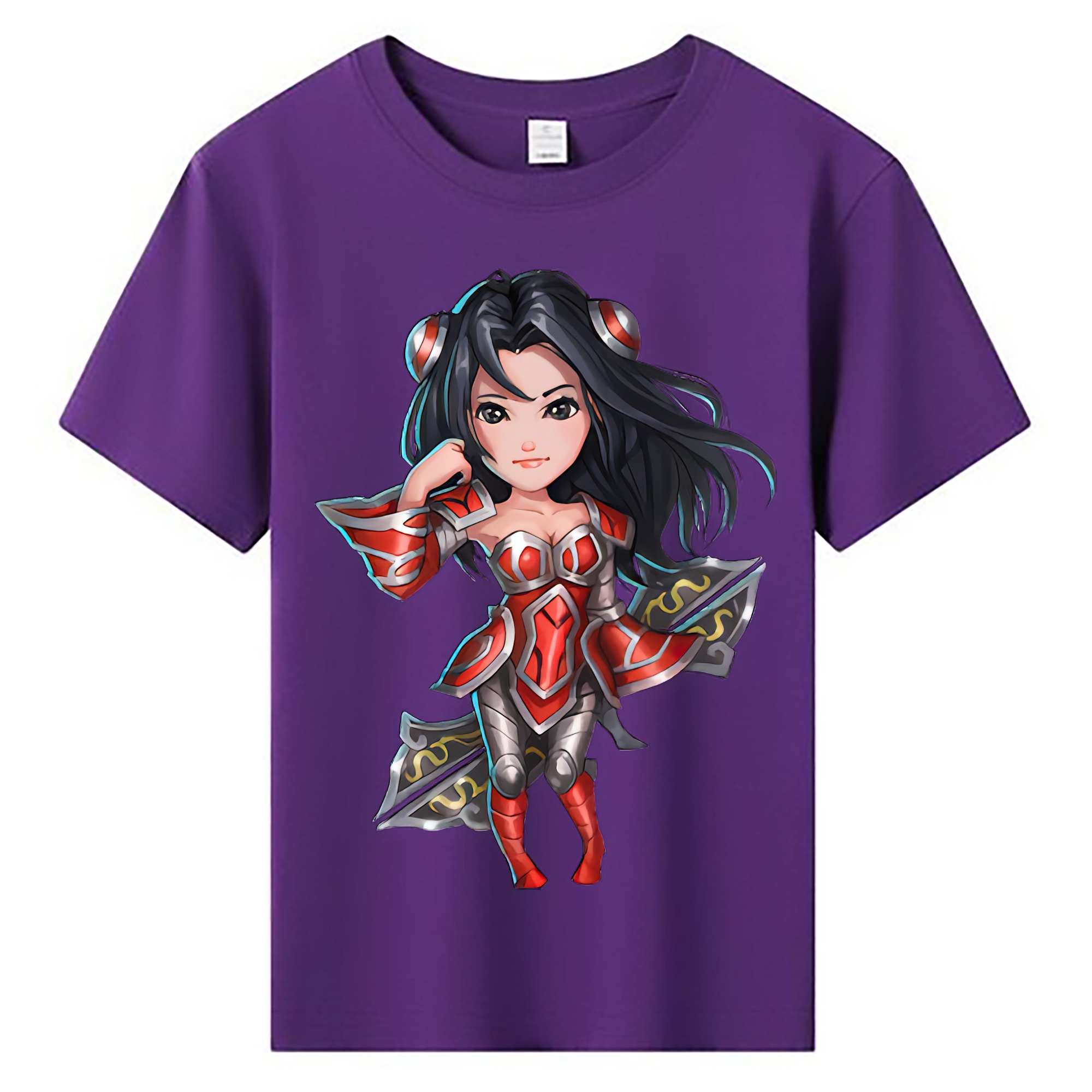 （画像用） リーグ・オブ・レジェンド League of Legends LOL 綿100％キッズTシャツ（フロントプリント）