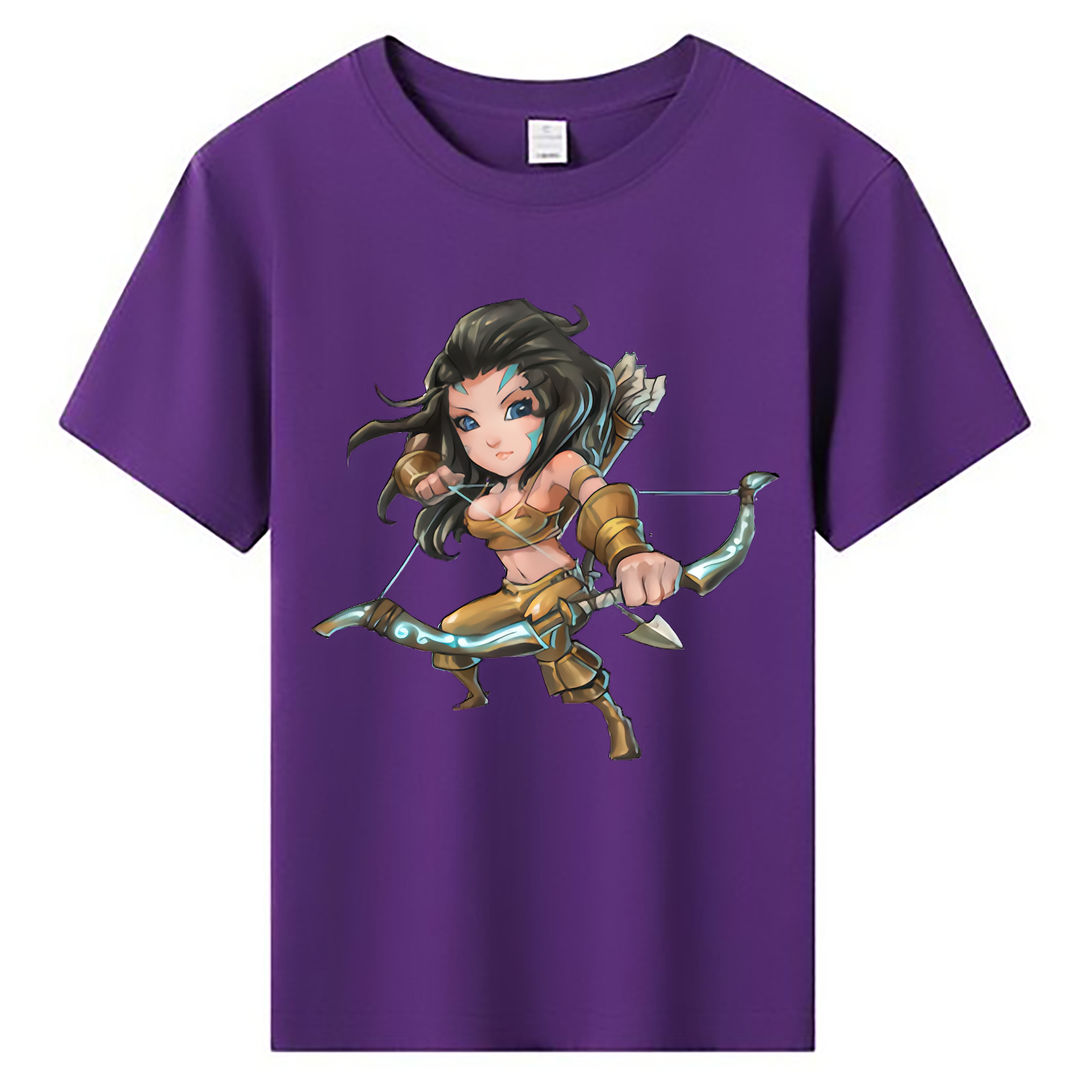 （画像用） リーグ・オブ・レジェンド League of Legends LOL 綿100％キッズTシャツ（フロントプリント）