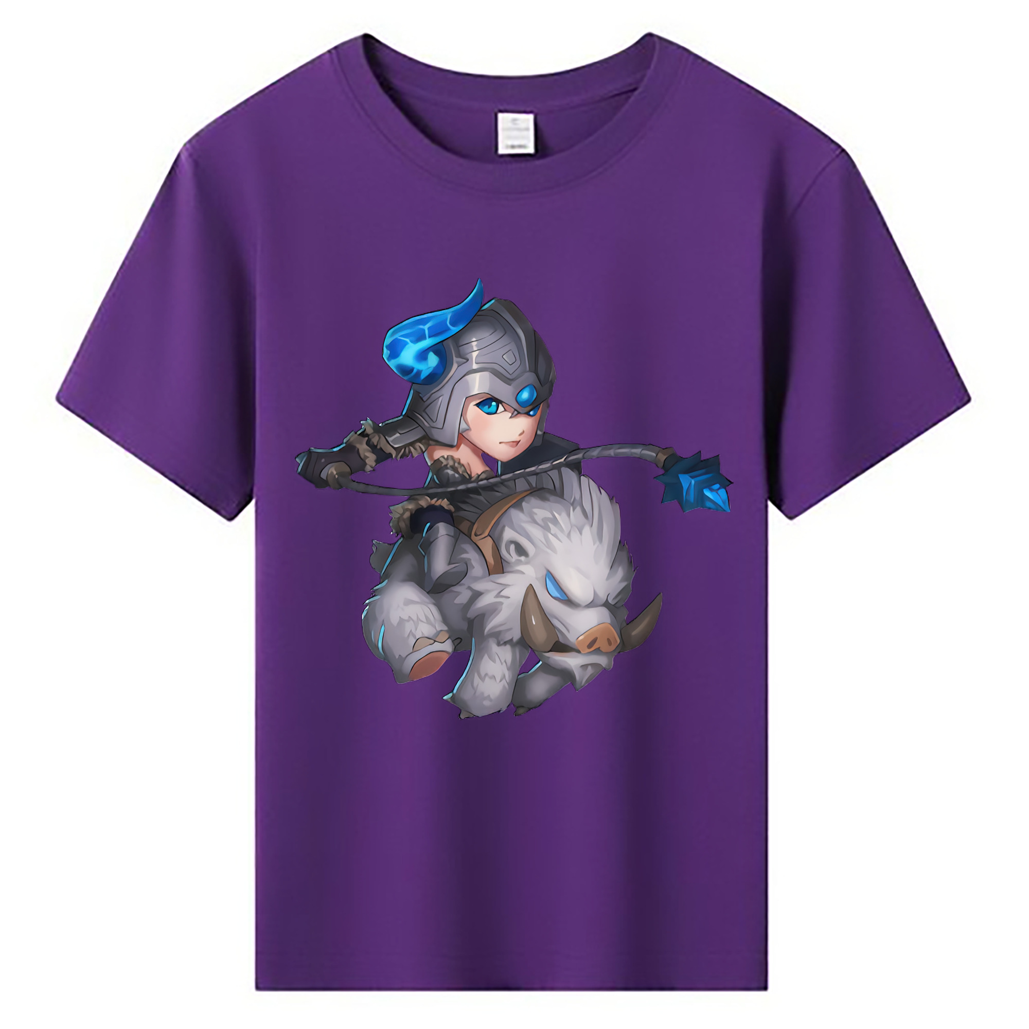 （画像用） リーグ・オブ・レジェンド League of Legends LOL 綿100％キッズTシャツ（フロントプリント）